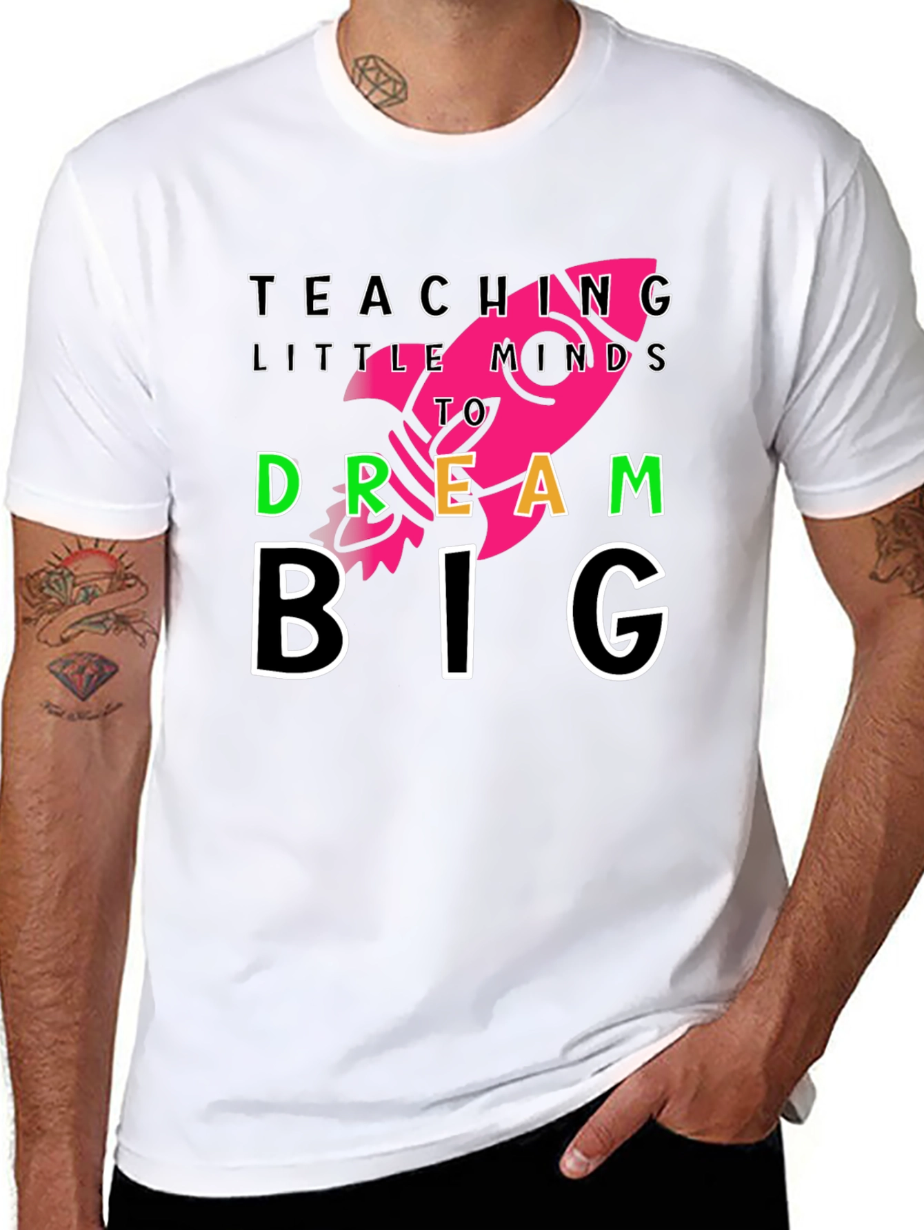 Teach Little Minds T-Shirt - Dream Big