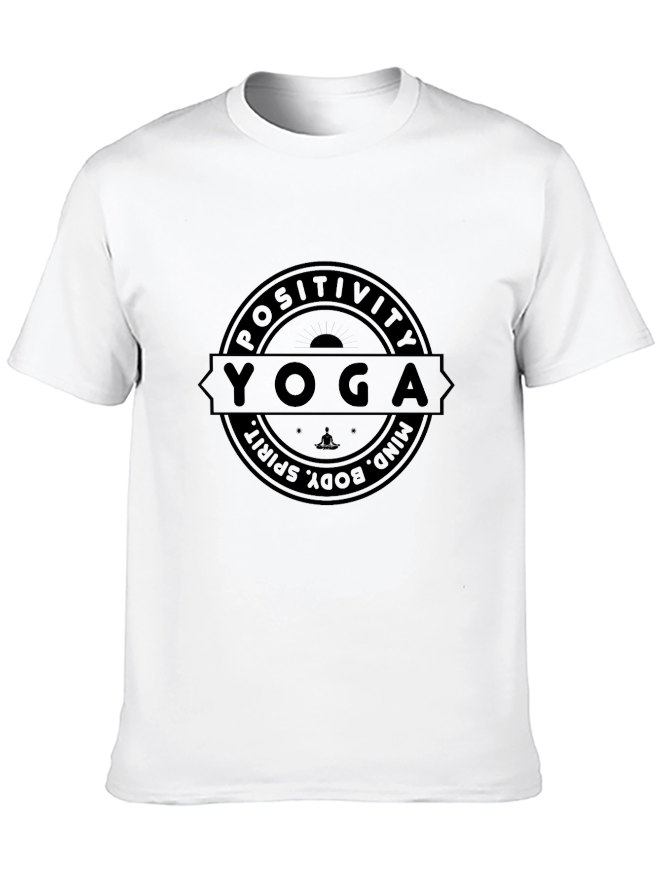 Positivity Yoga T-Shirt - Mind Body Spirit