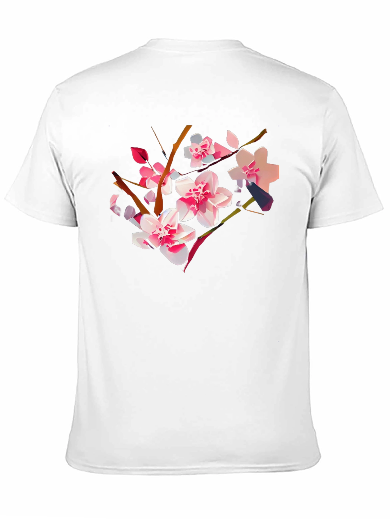Floral Blossom Graphic Tee - Stylish Comfort