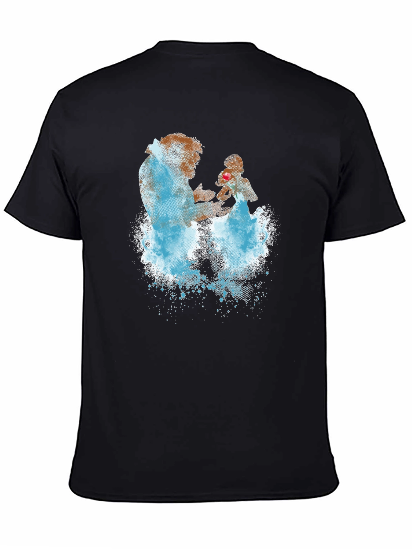 Beauty and the Beast Graphic Tee - Black