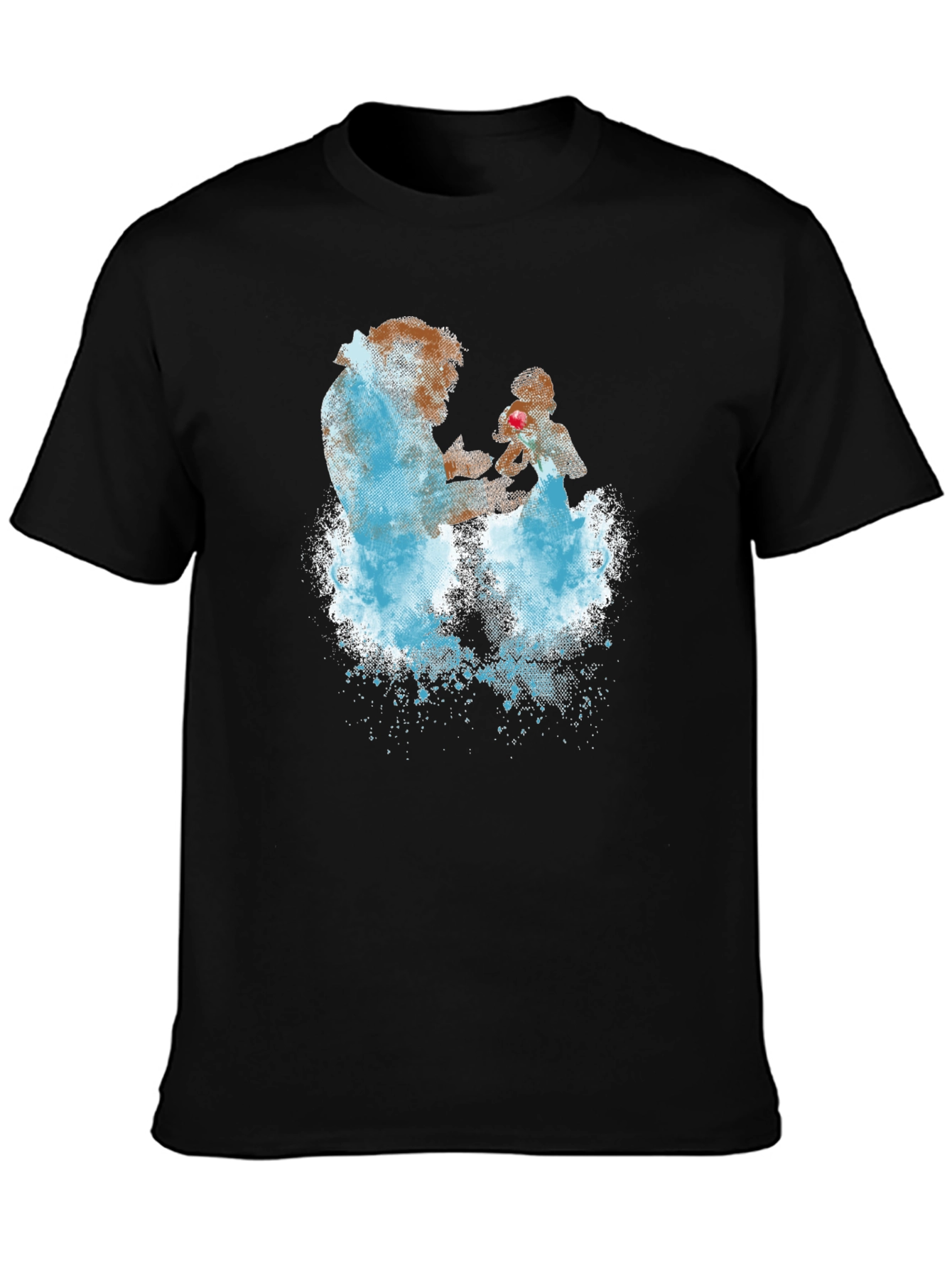 Beauty and the Beast Graphic Tee - Black
