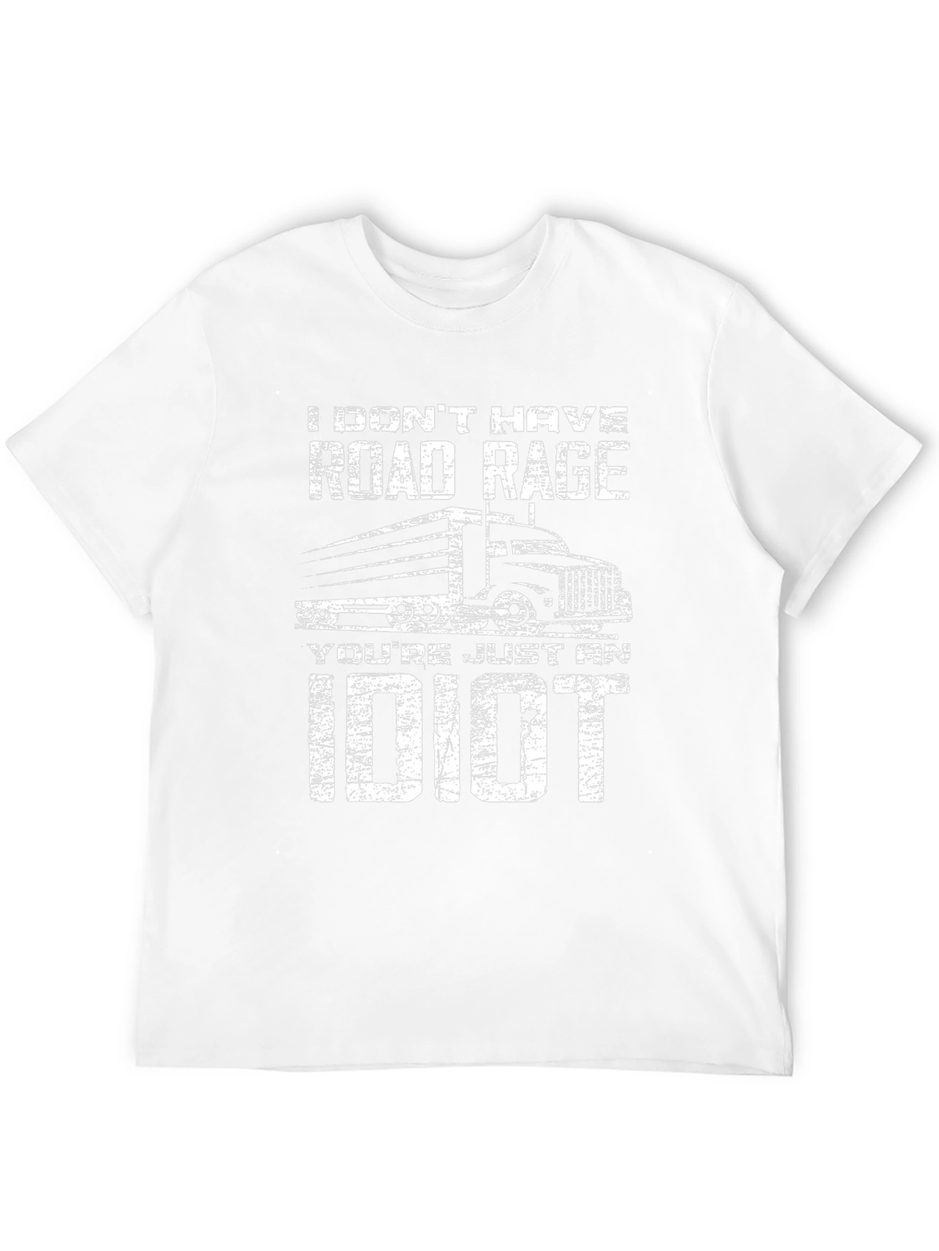 Road Rage Trucker T-Shirt - Funny Slogan Tee