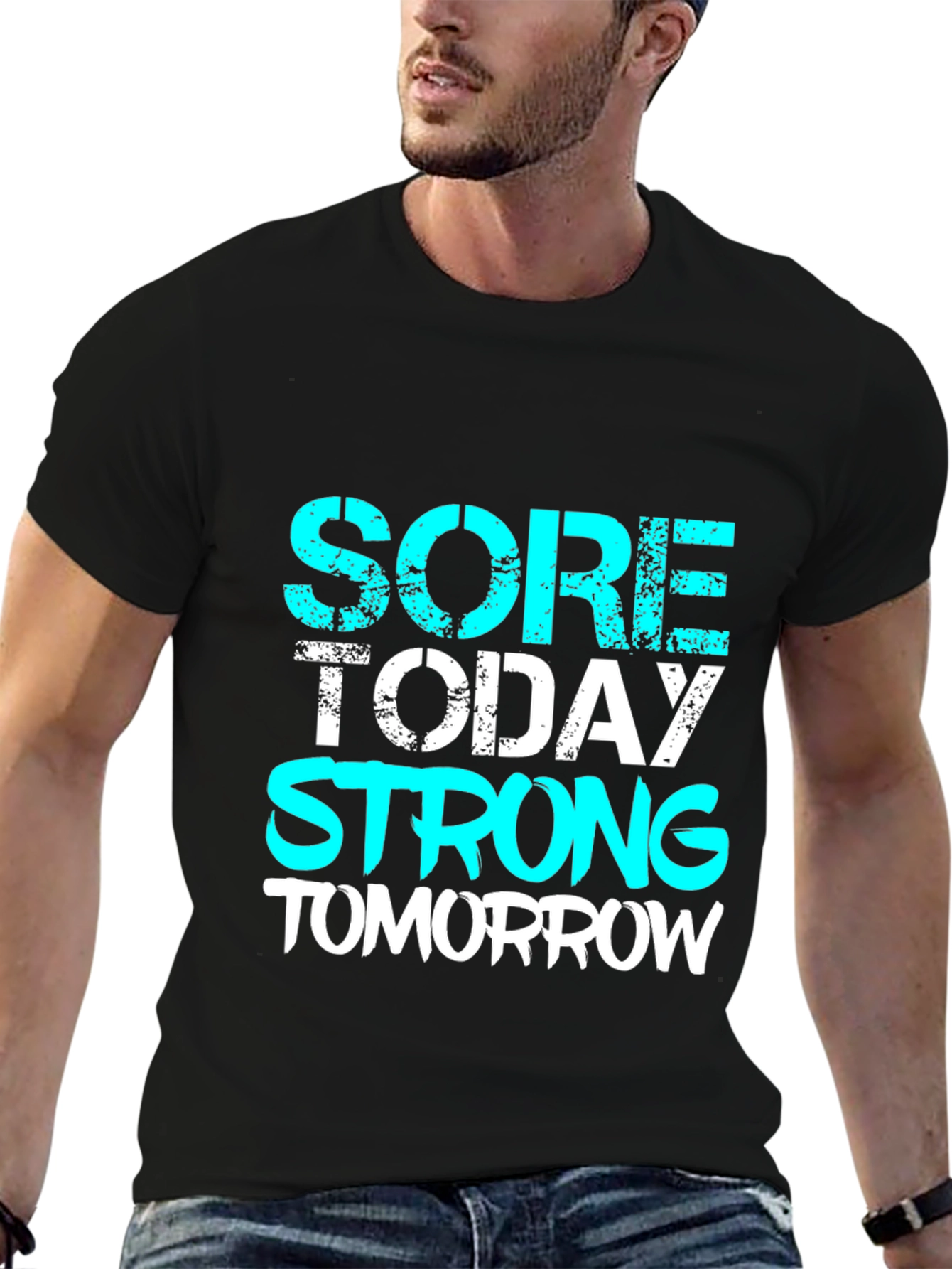 Sore Today Strong Tomorrow Black T-Shirt