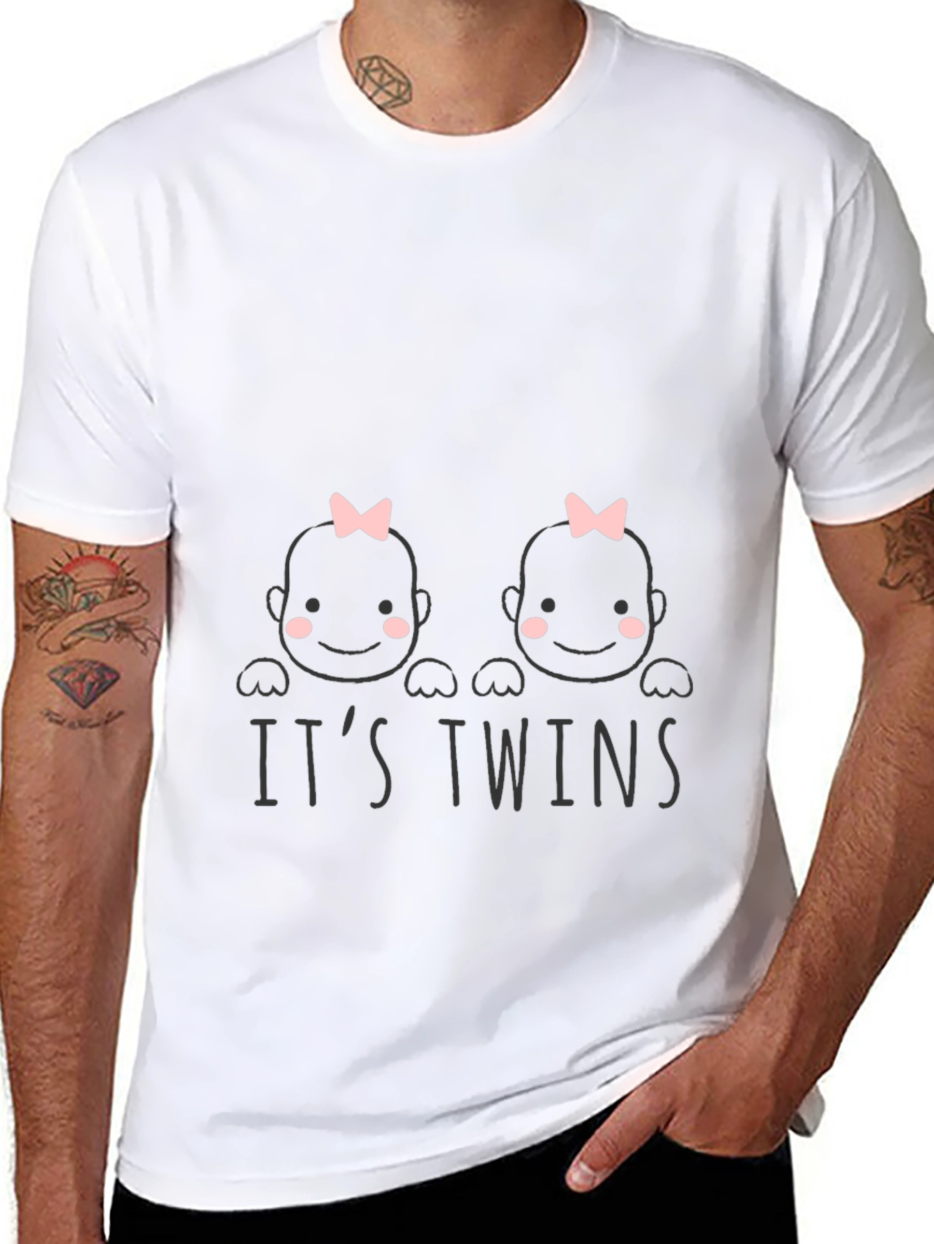 Its Twins! Baby Shower T-Shirt