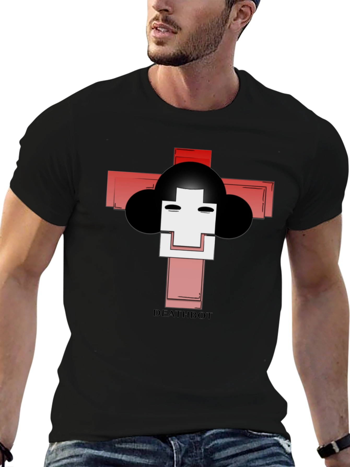 DEATHBOT Graphic T-Shirt - Unique Design