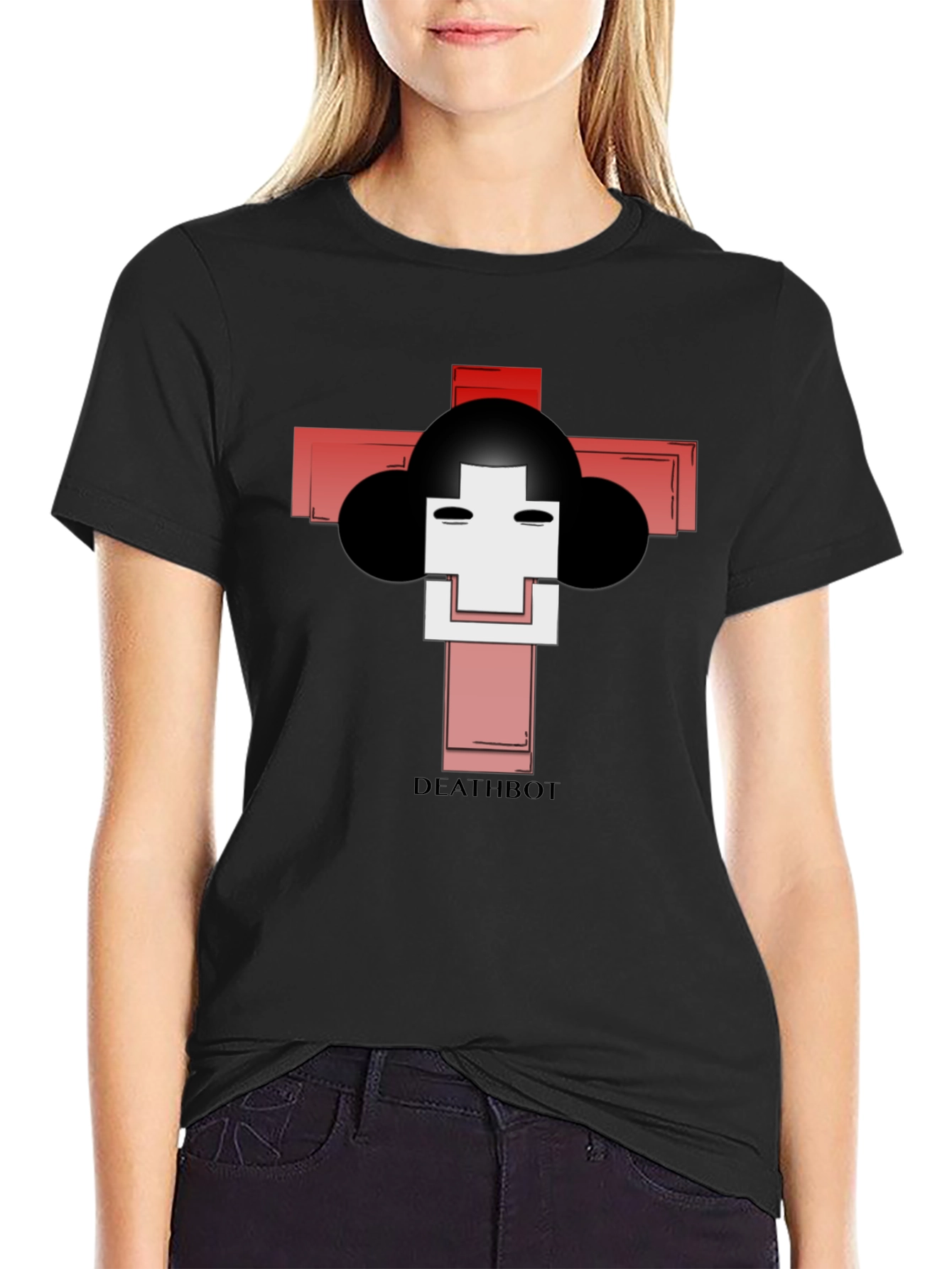DEATHBOT Graphic T-Shirt - Unique Design