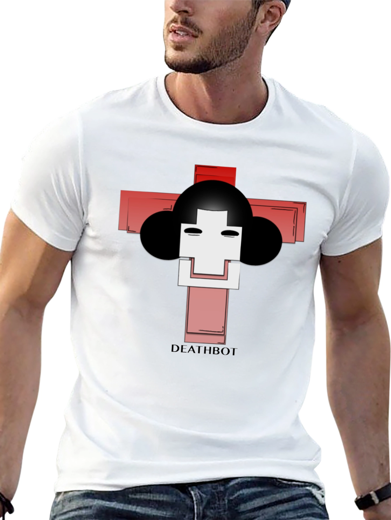 DEATHBOT Graphic T-Shirt - Unique Design