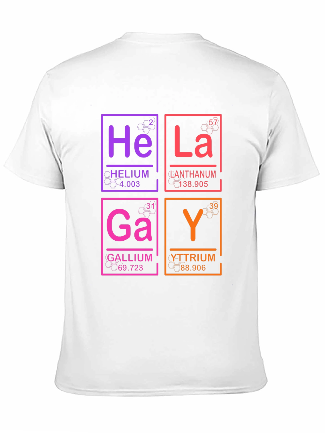 Periodic Table Gay Pride Graphic T-Shirt