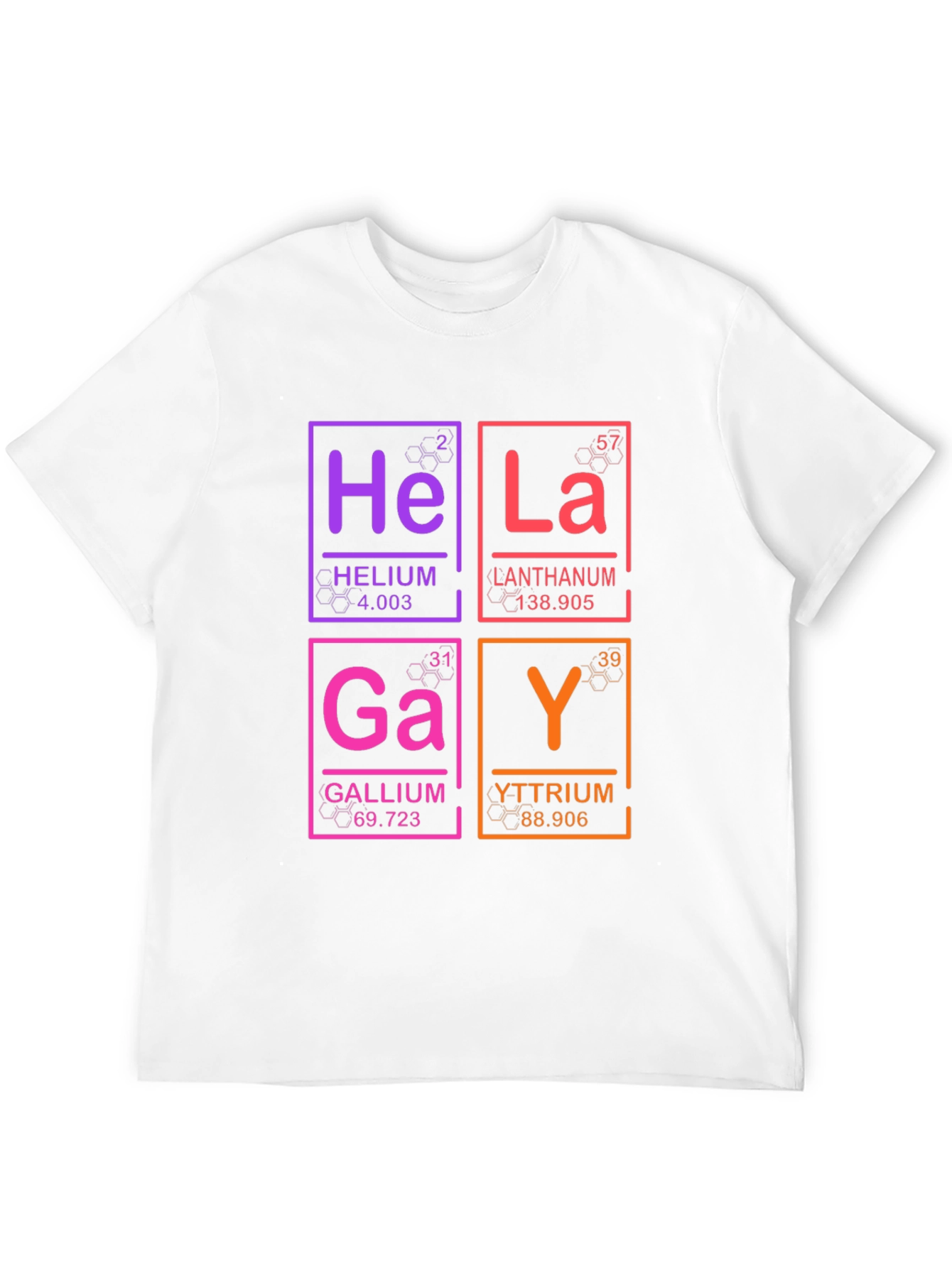 Periodic Table Gay Pride Graphic T-Shirt