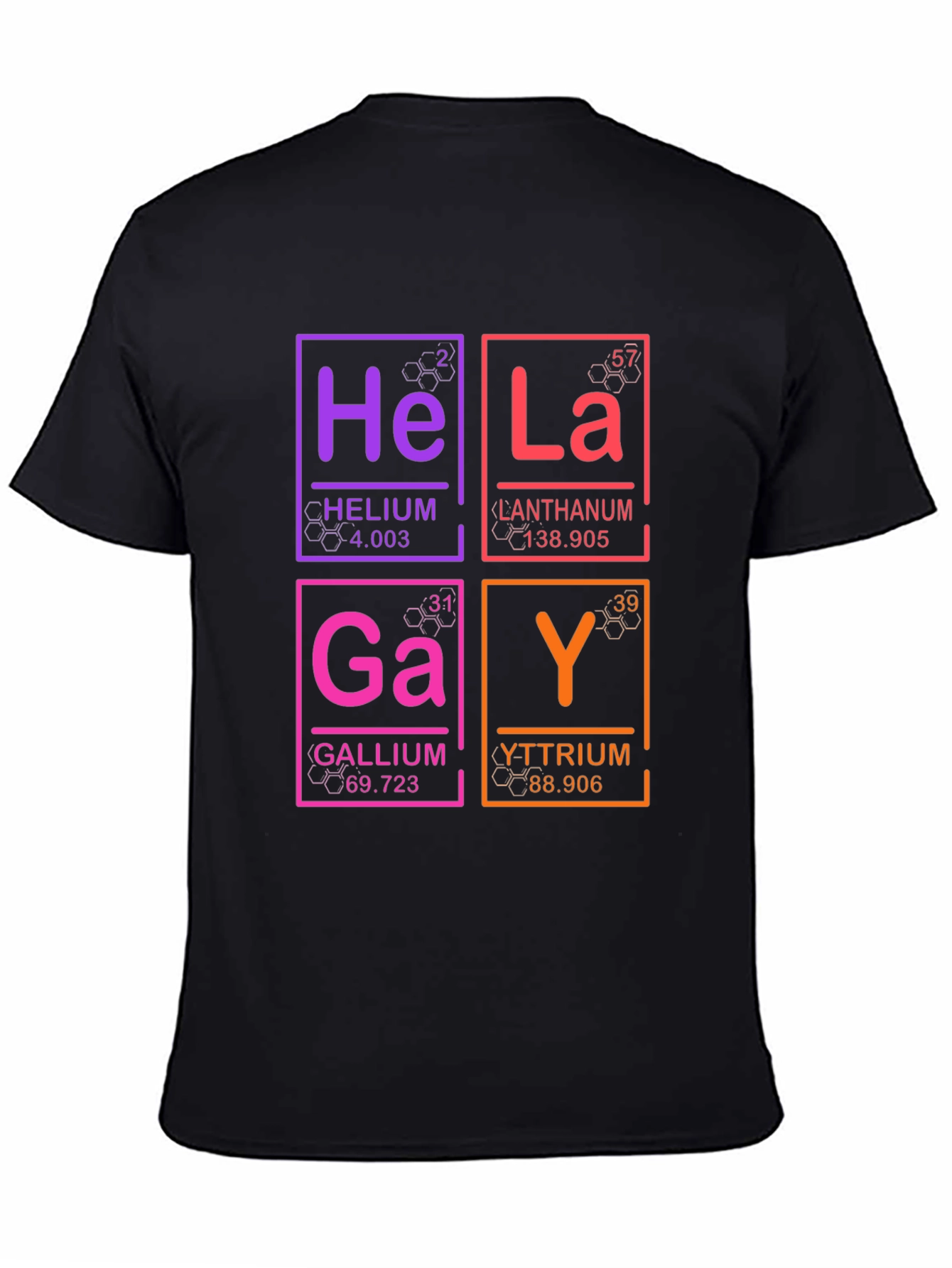 Periodic Table Gay Pride Graphic T-Shirt