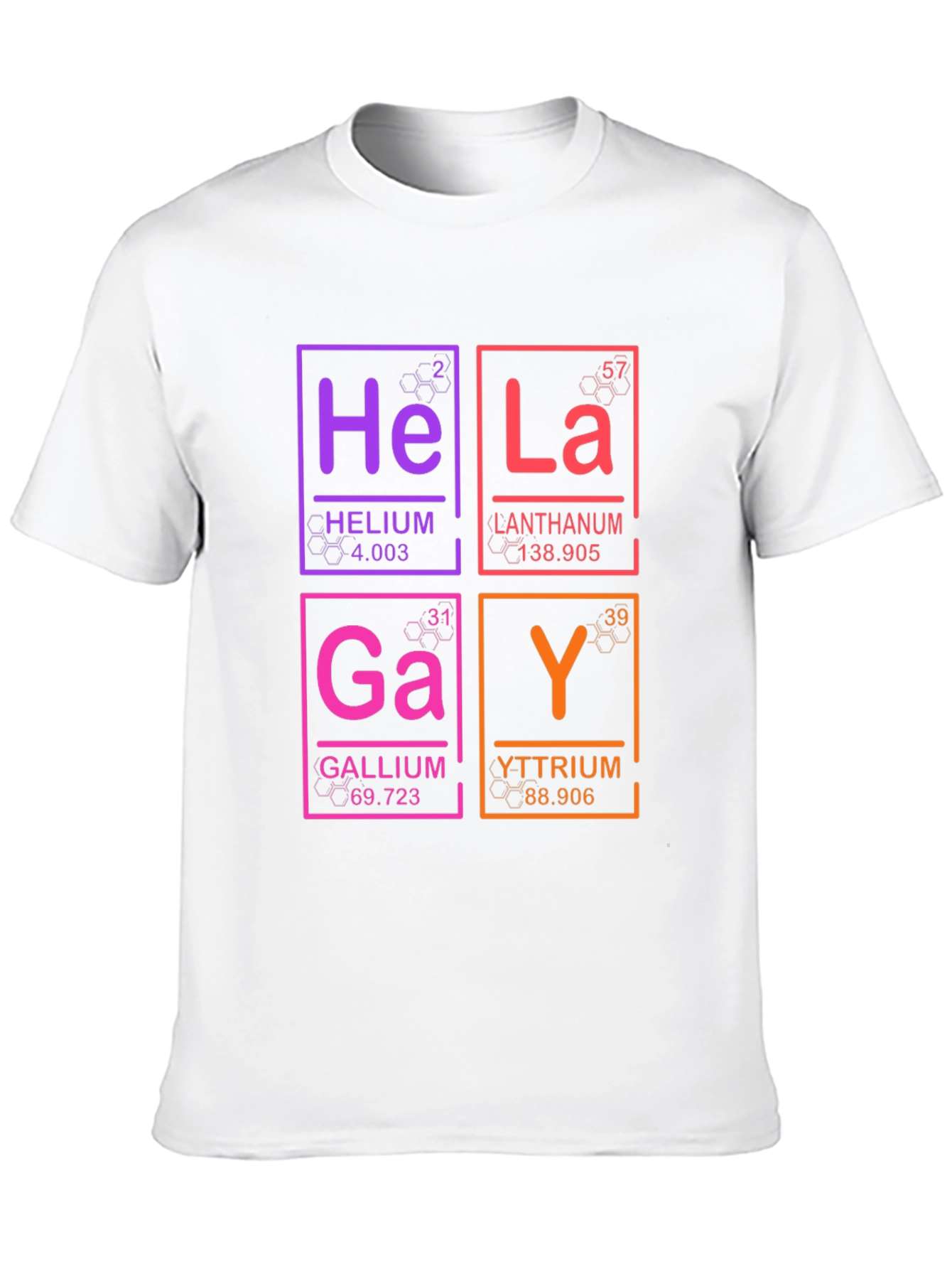 Periodic Table Gay Pride Graphic T-Shirt