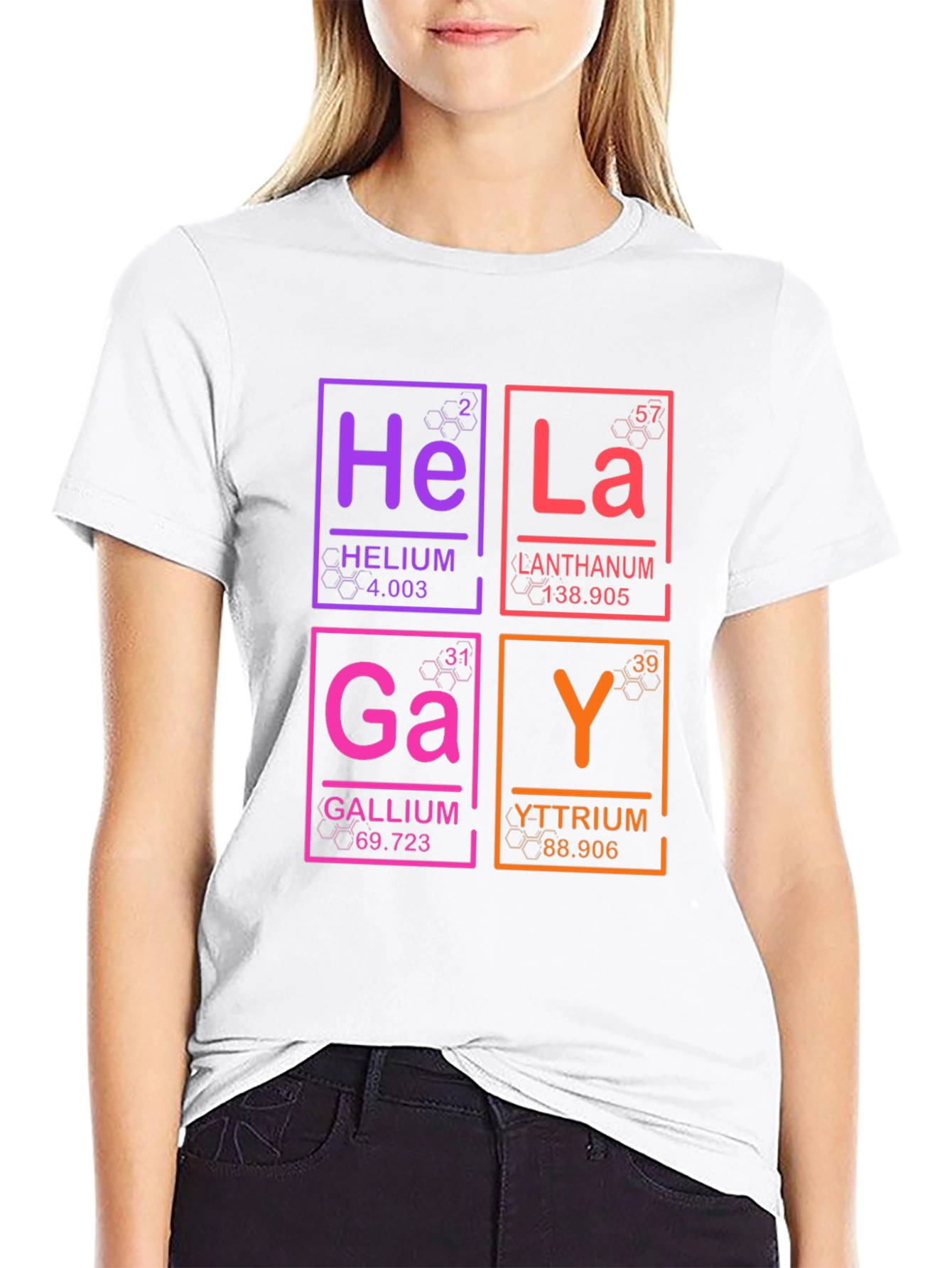 Periodic Table Gay Pride Graphic T-Shirt