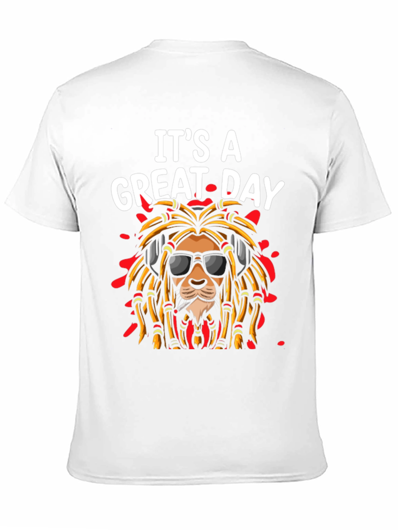 Its A Great Day Lion Rasta T-Shirt