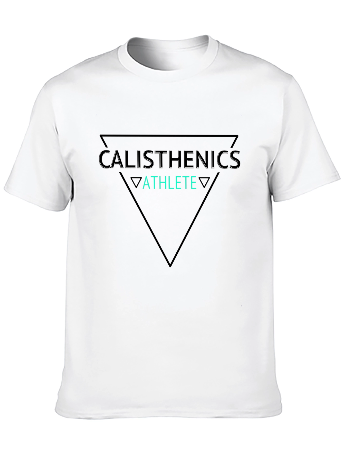 Calisthenics Athlete Graphic Black T-Shirt