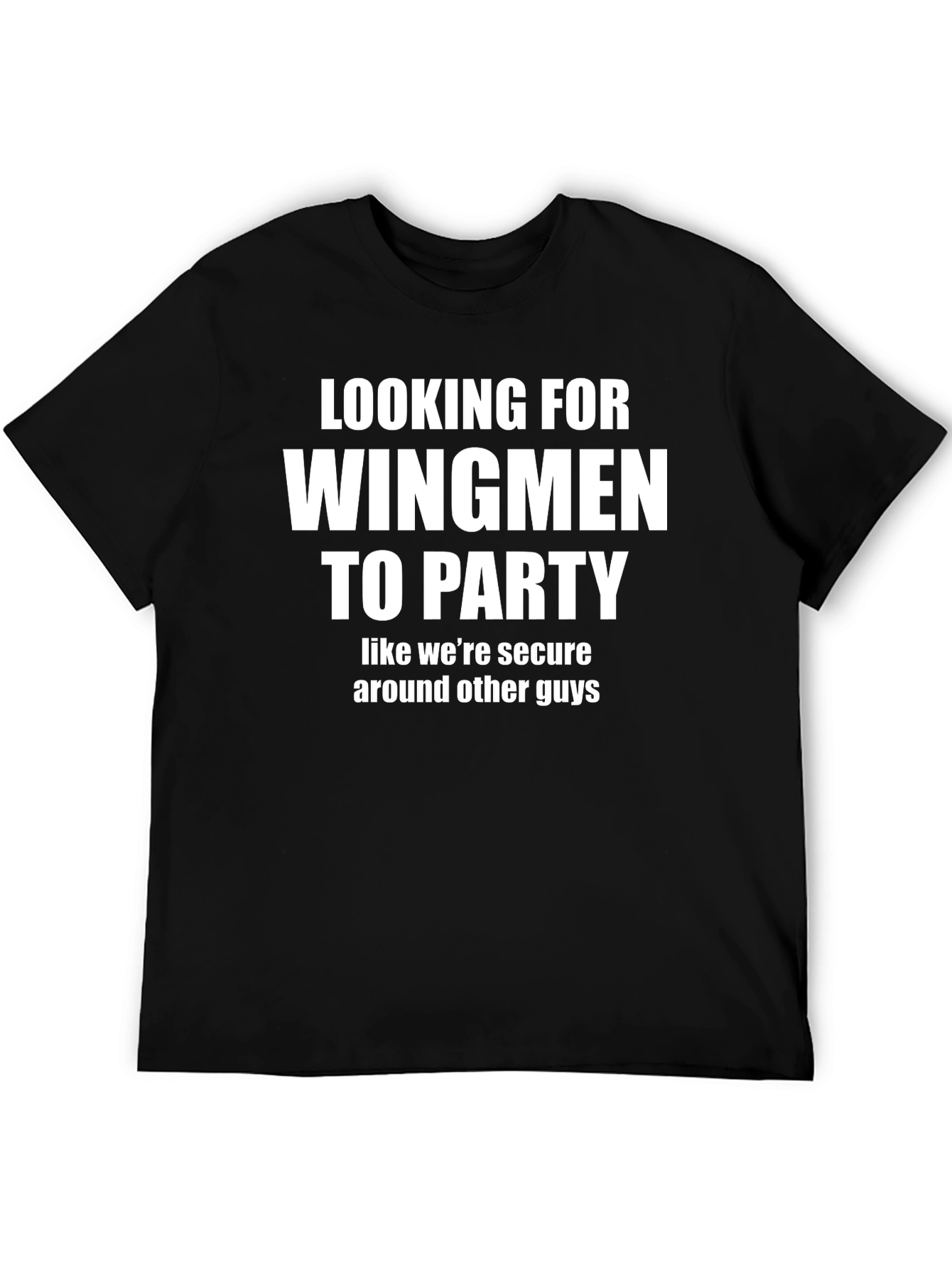 Wingmen Party T-Shirt - Humorous & Bold