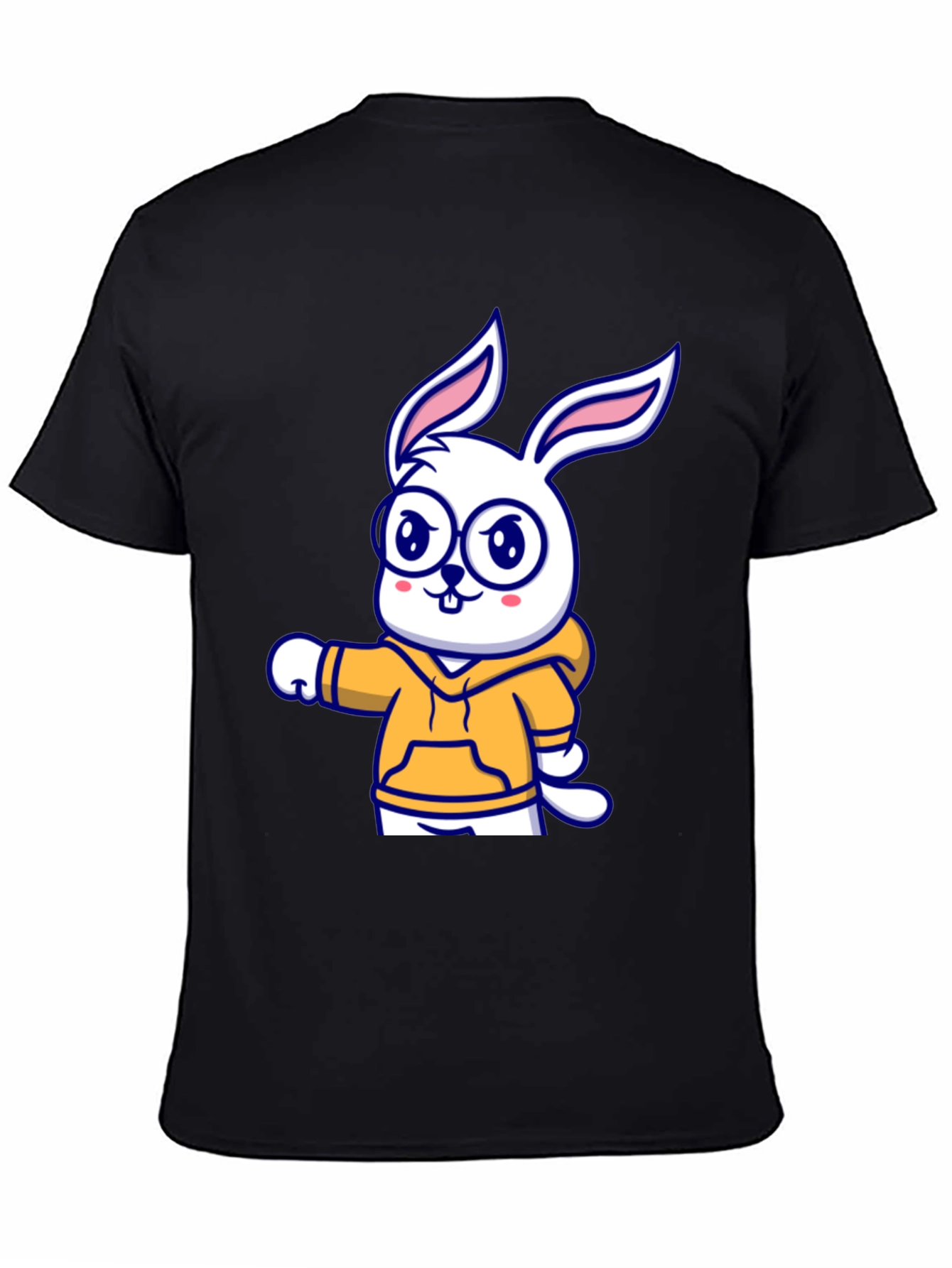 Cartoon Bunny Hoodie T-Shirt