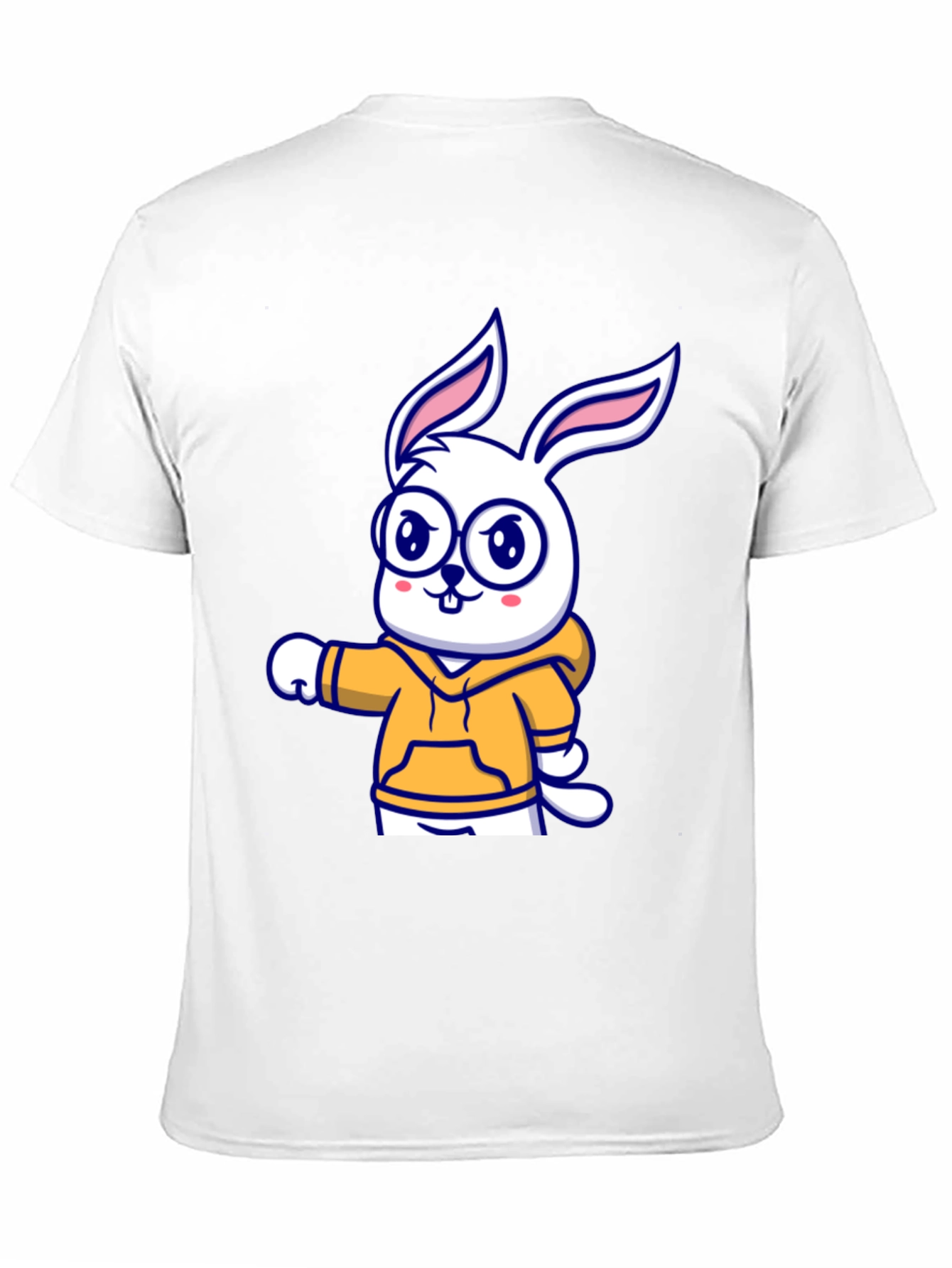 Cartoon Bunny Hoodie T-Shirt