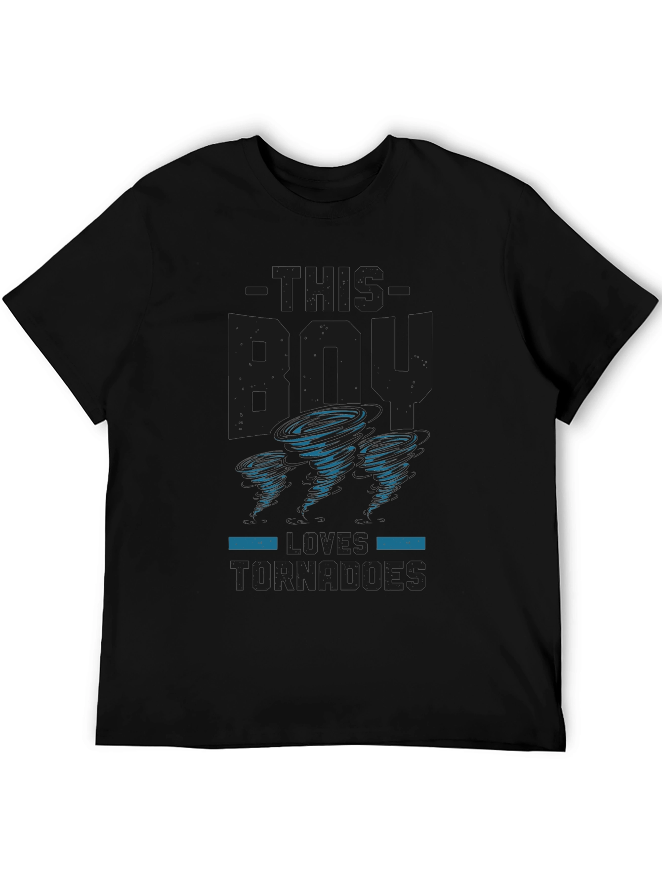 This Boy Loves Tornadoes Graphic Tee