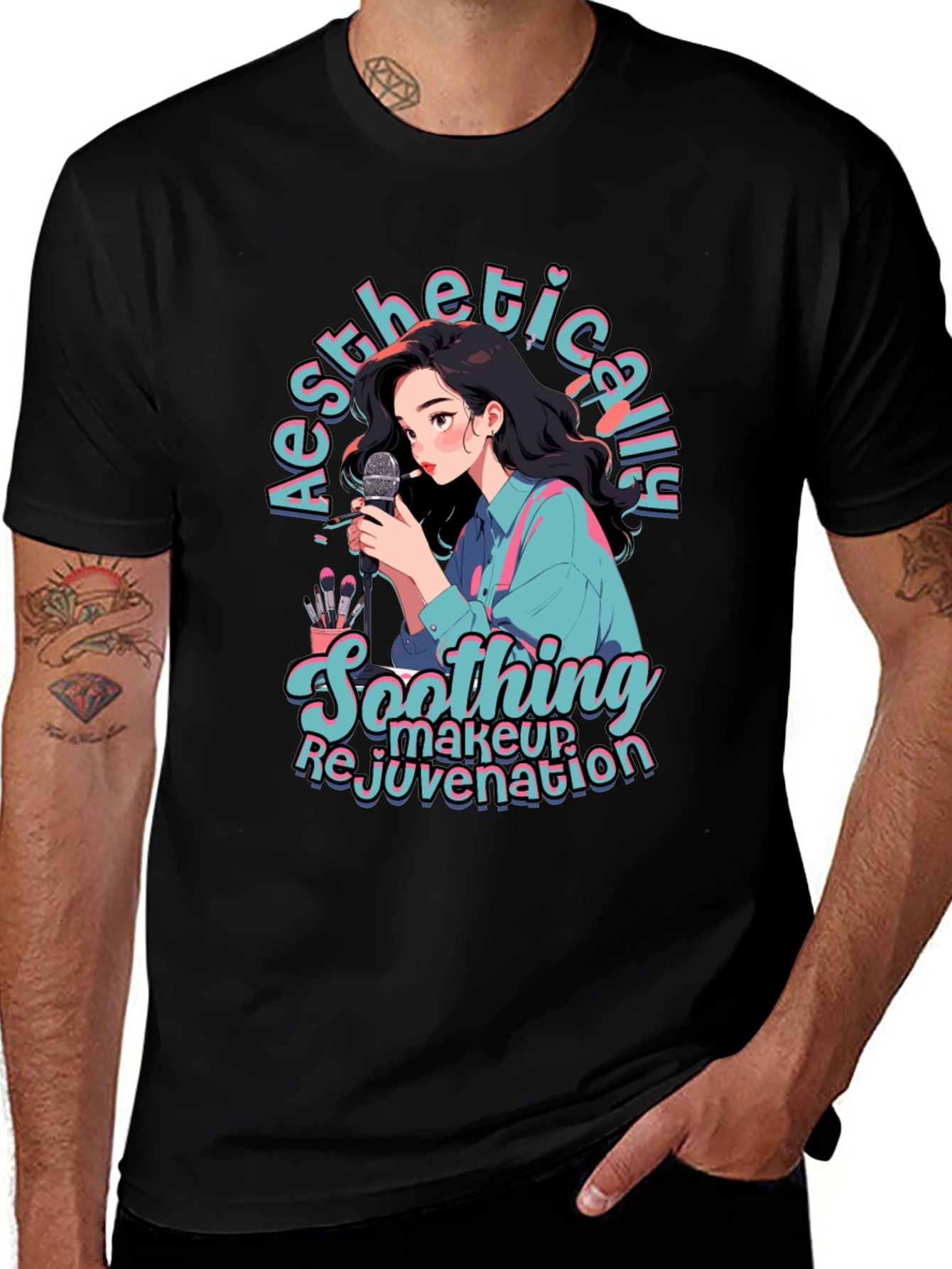 Aesthetically Soothing Tee - Makeup Rejuvenation