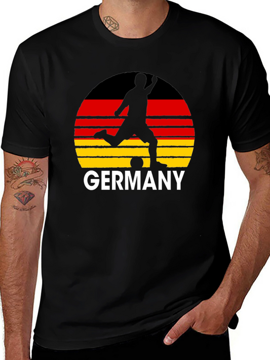 Germany Soccer T-Shirt - Black Tee