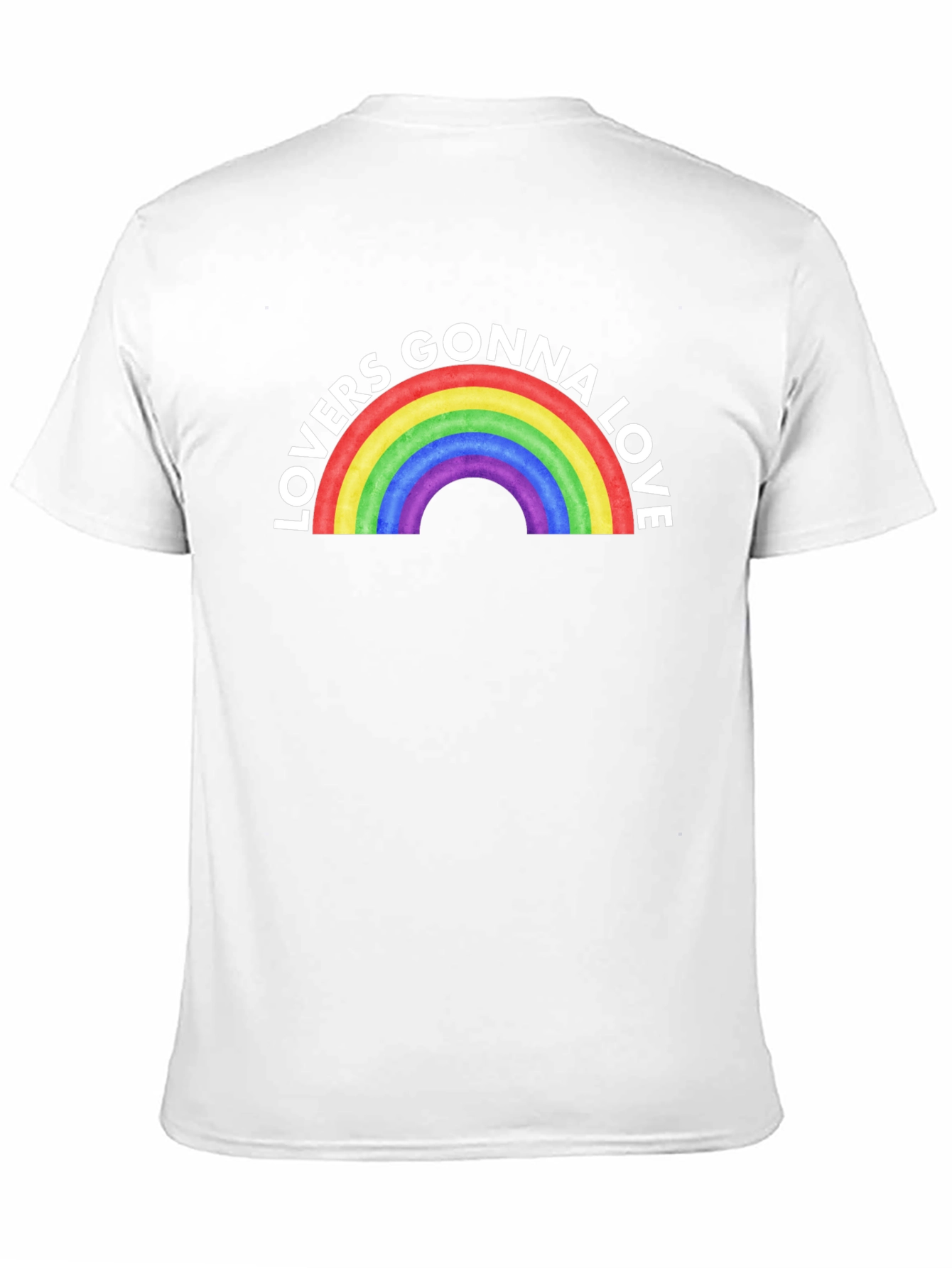 Lovers Gonna Love Rainbow T-Shirt - Black