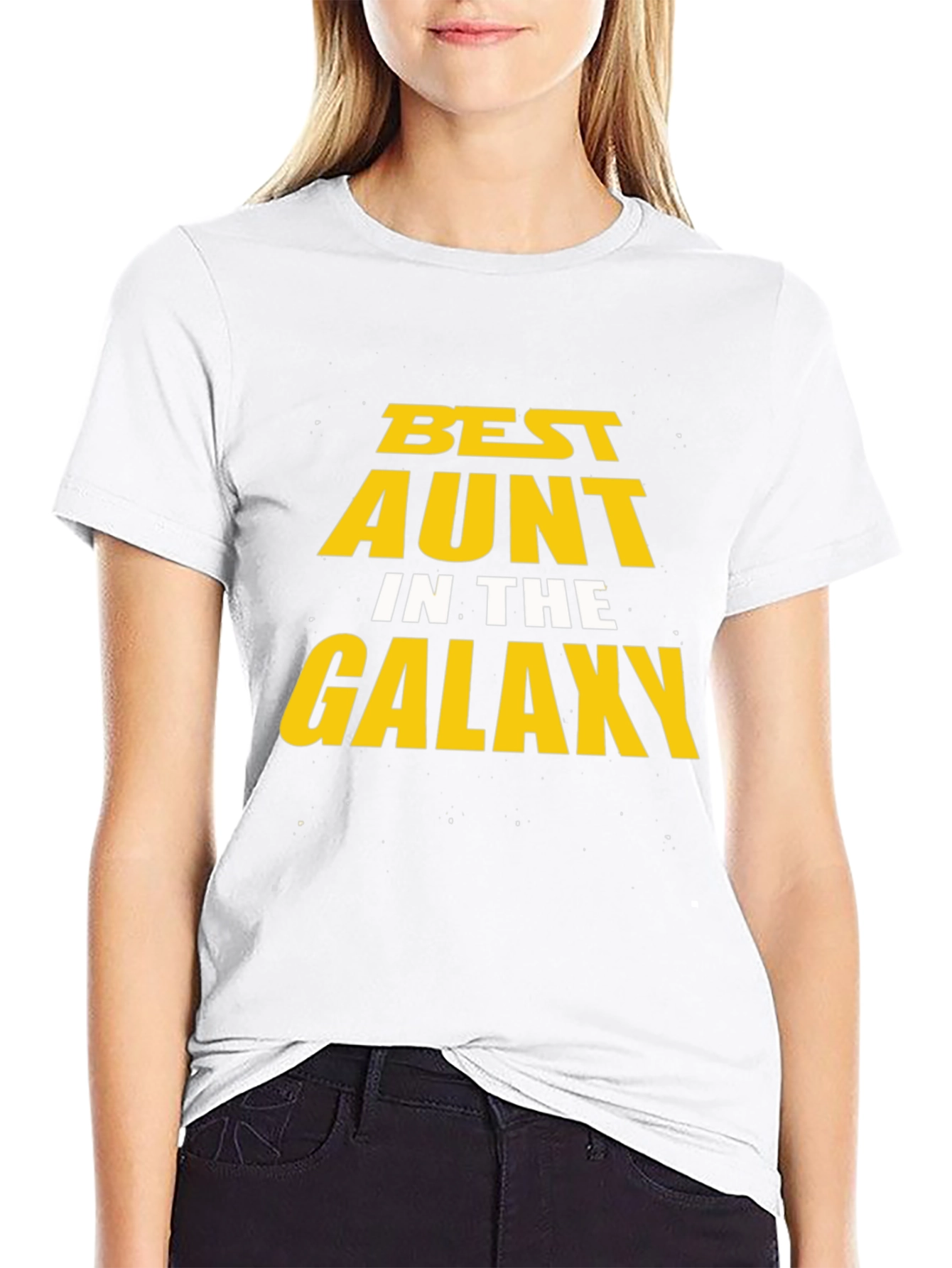 Best Aunt in the Galaxy Graphic T-Shirt