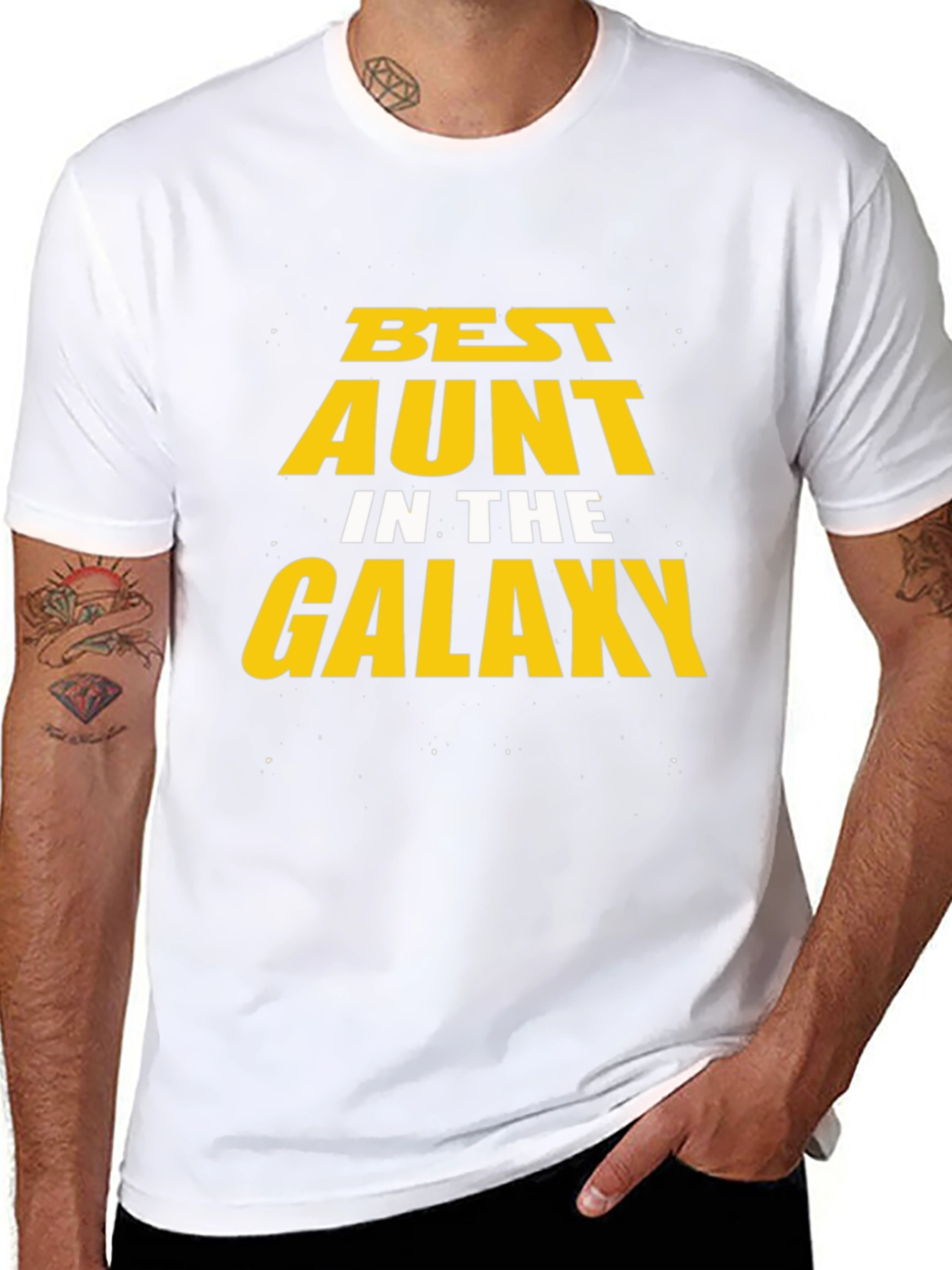 Best Aunt in the Galaxy Graphic T-Shirt