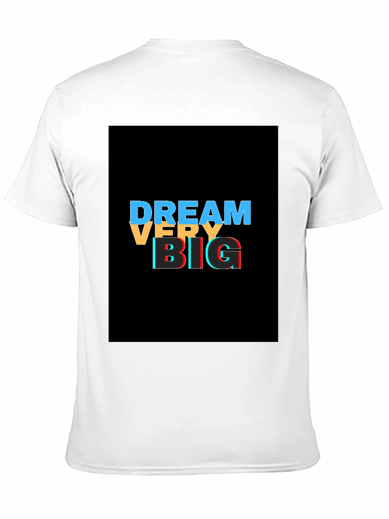 Dream Big Graphic Tee - Stylish Black T-Shirt