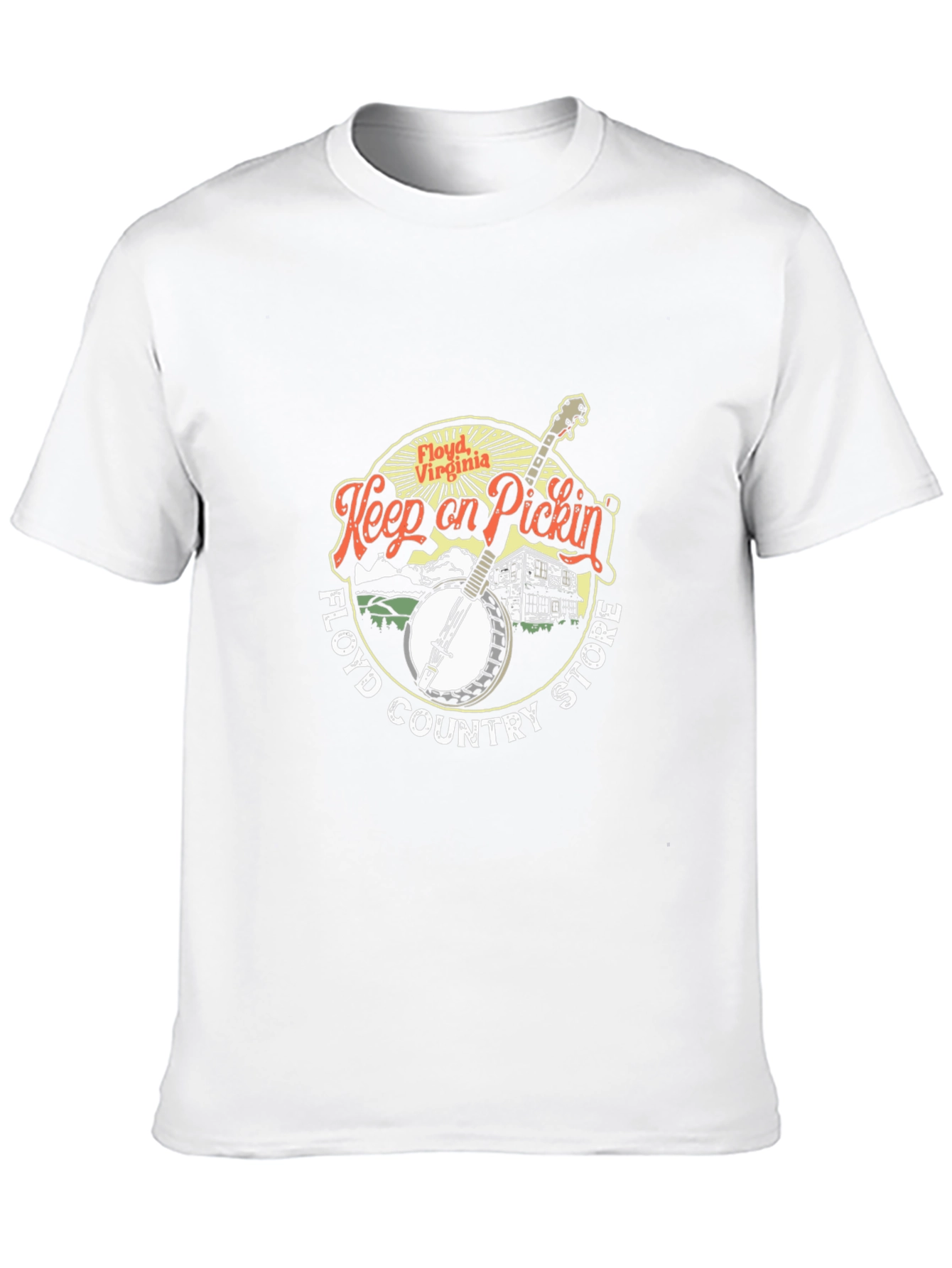 Floyd Country Store Keep on Pickin Graphic Tee
