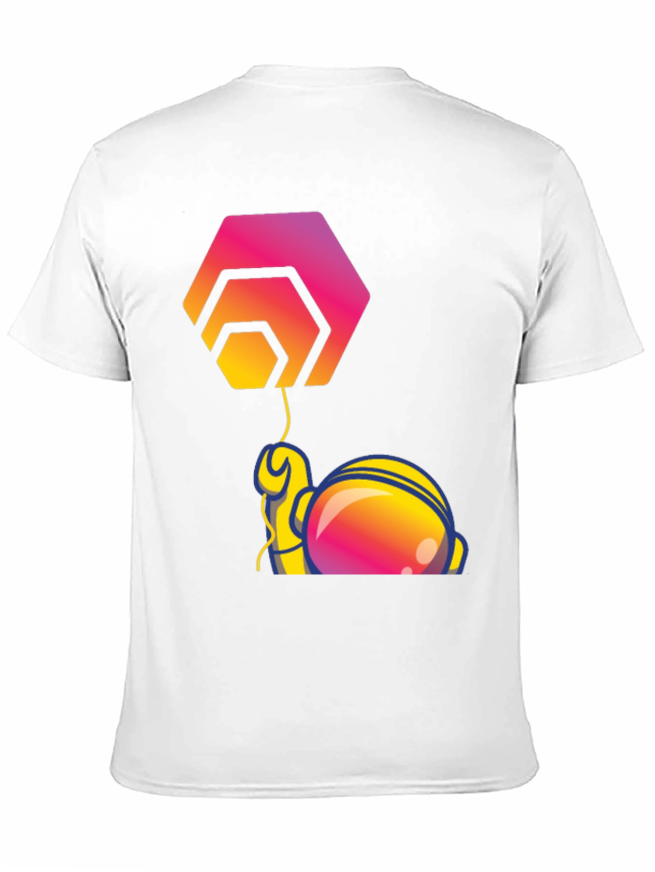 HEX Astronaut T-Shirt - Crypto Fashion