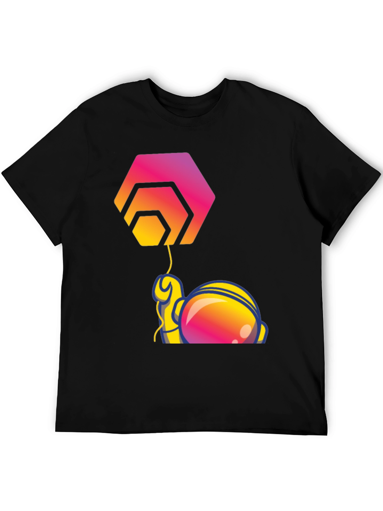 HEX Astronaut T-Shirt - Crypto Fashion