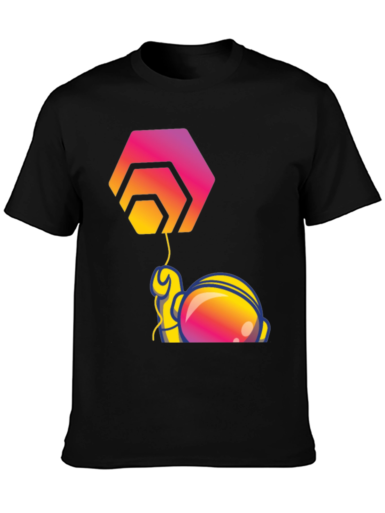 HEX Astronaut T-Shirt - Crypto Fashion