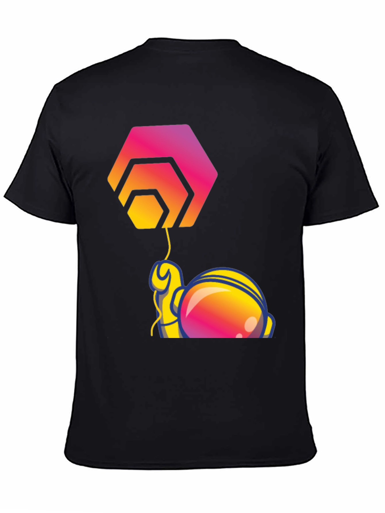 HEX Astronaut T-Shirt - Crypto Fashion