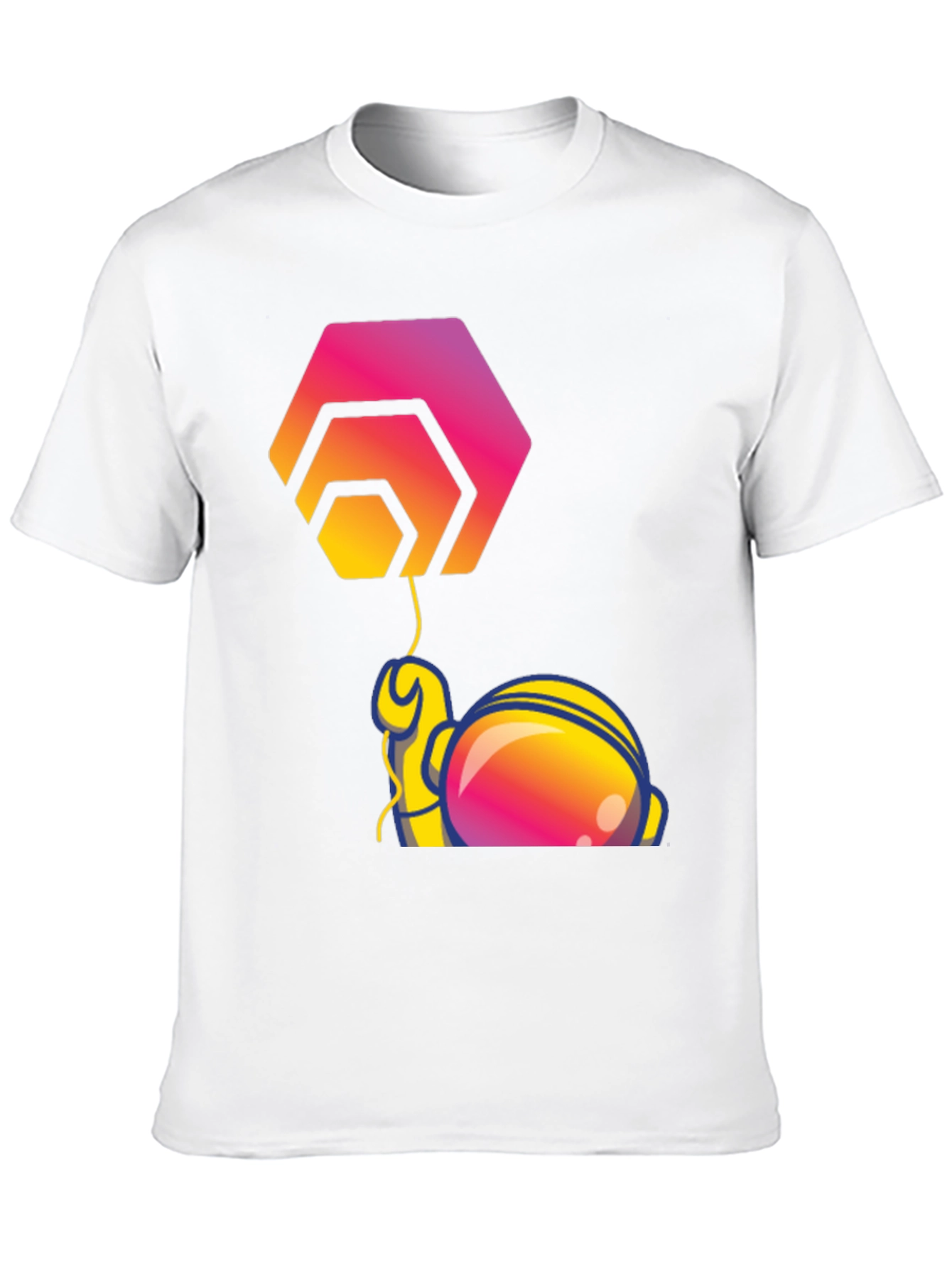 HEX Astronaut T-Shirt - Crypto Fashion