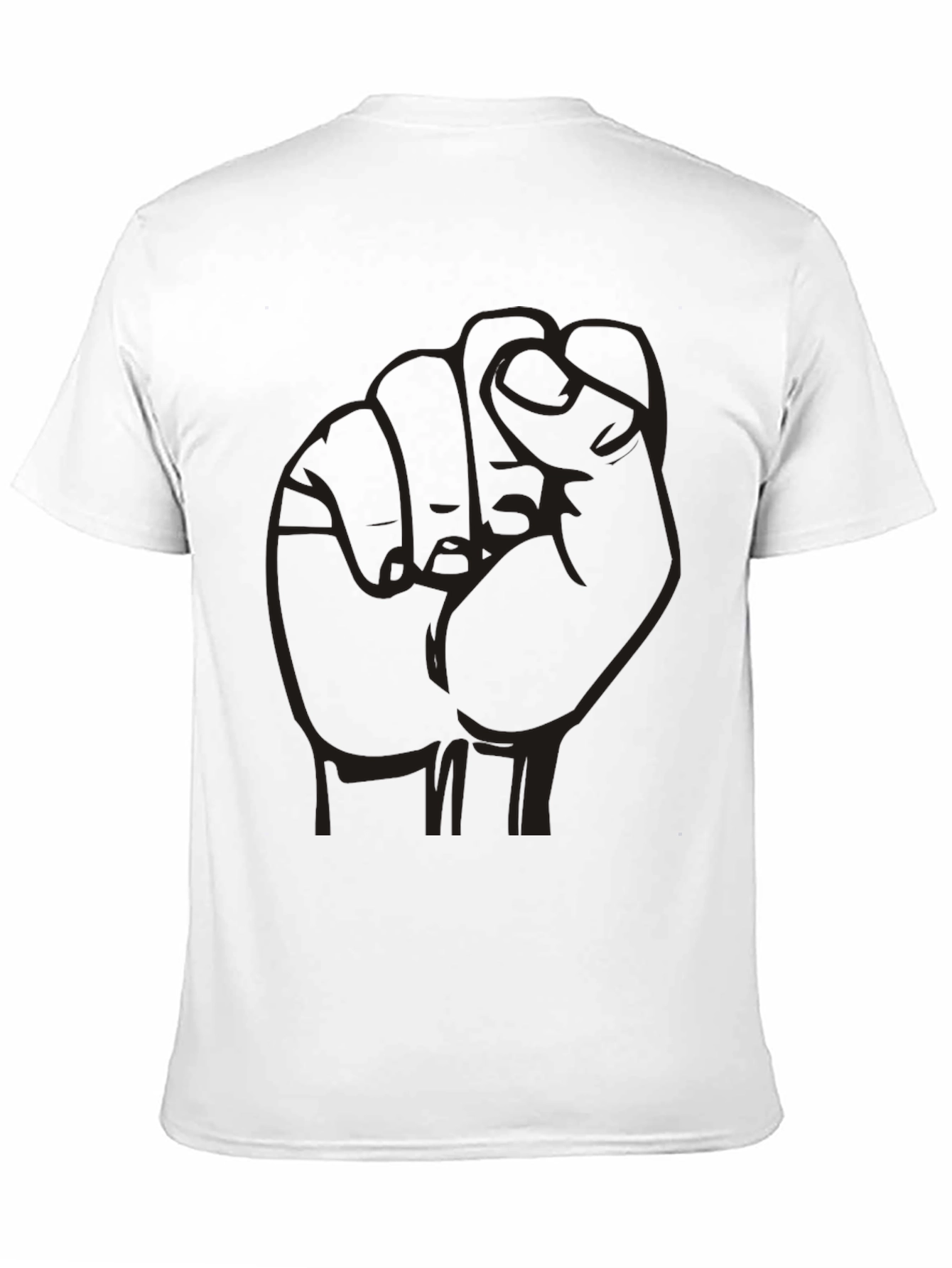 Empowered Fist Graphic Tee - Black Unisex Shirt