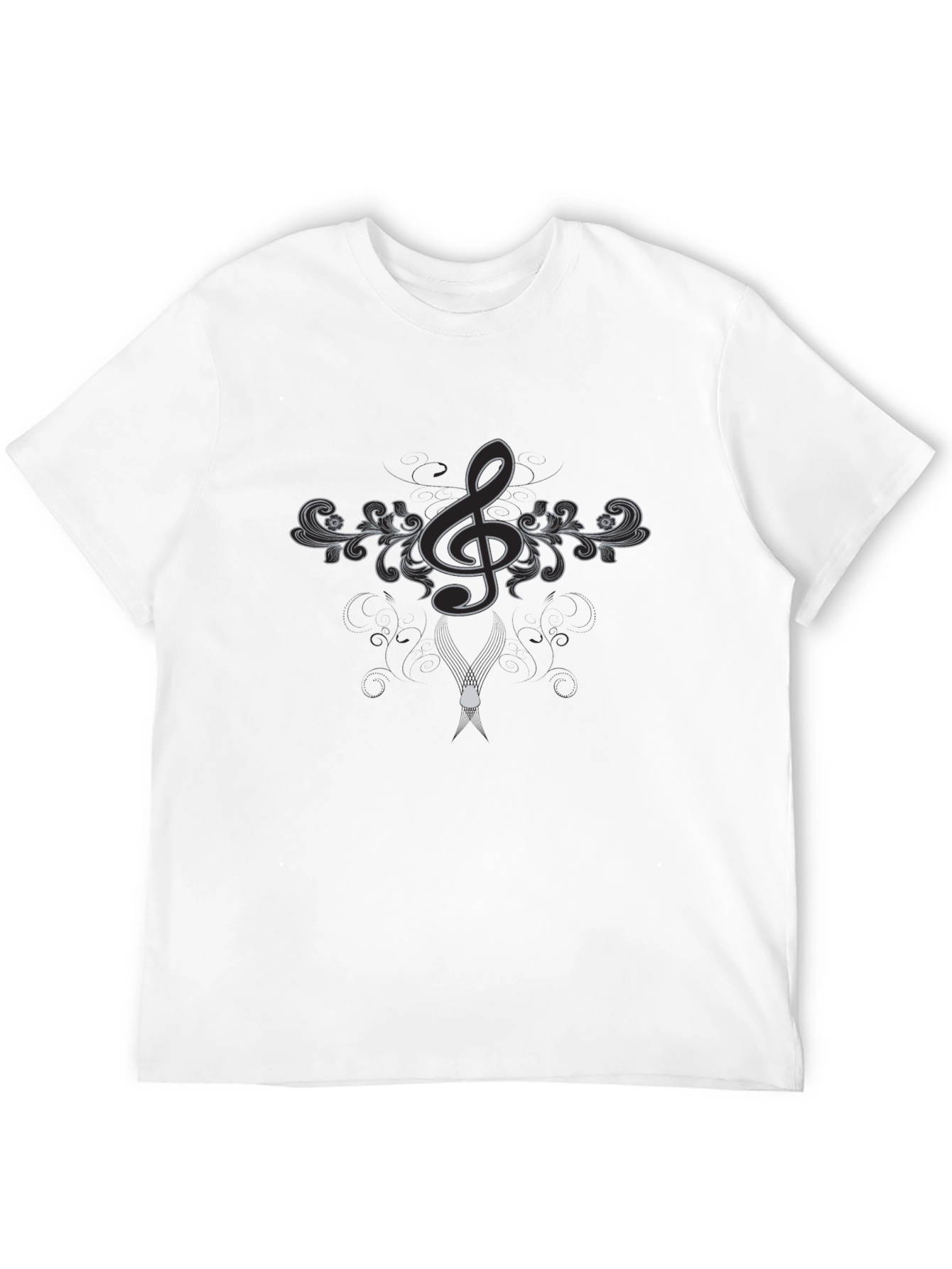Elegant Music Note T-Shirt