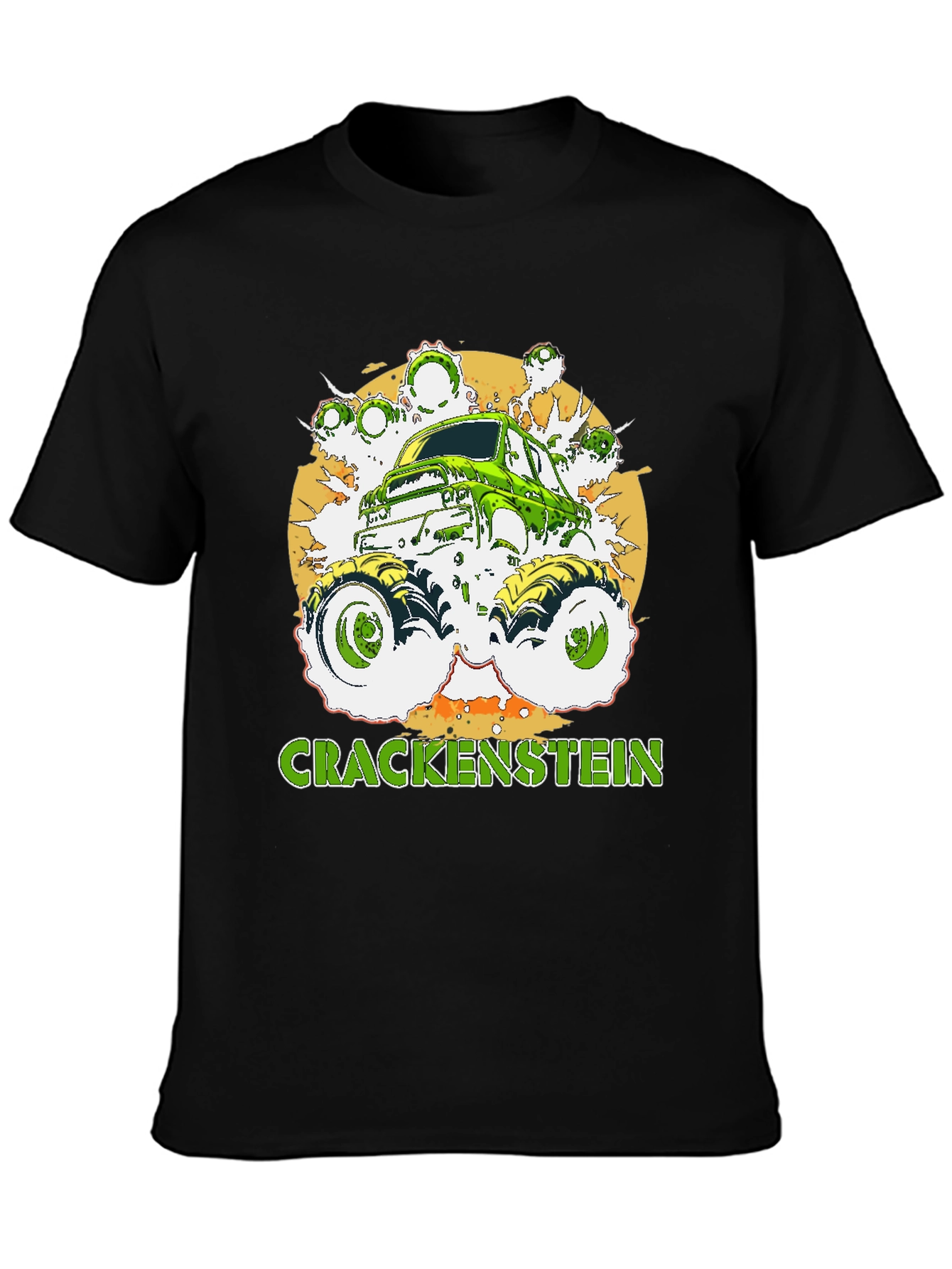 Crackenstein Monster Truck Graphic Tee