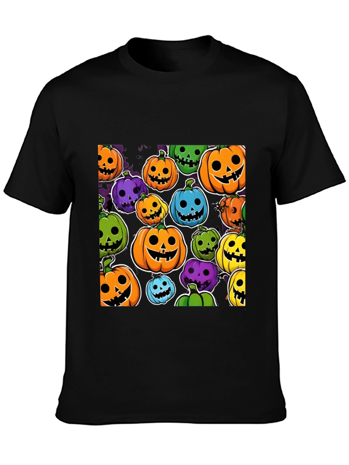 Halloween Pumpkin Print T-Shirt