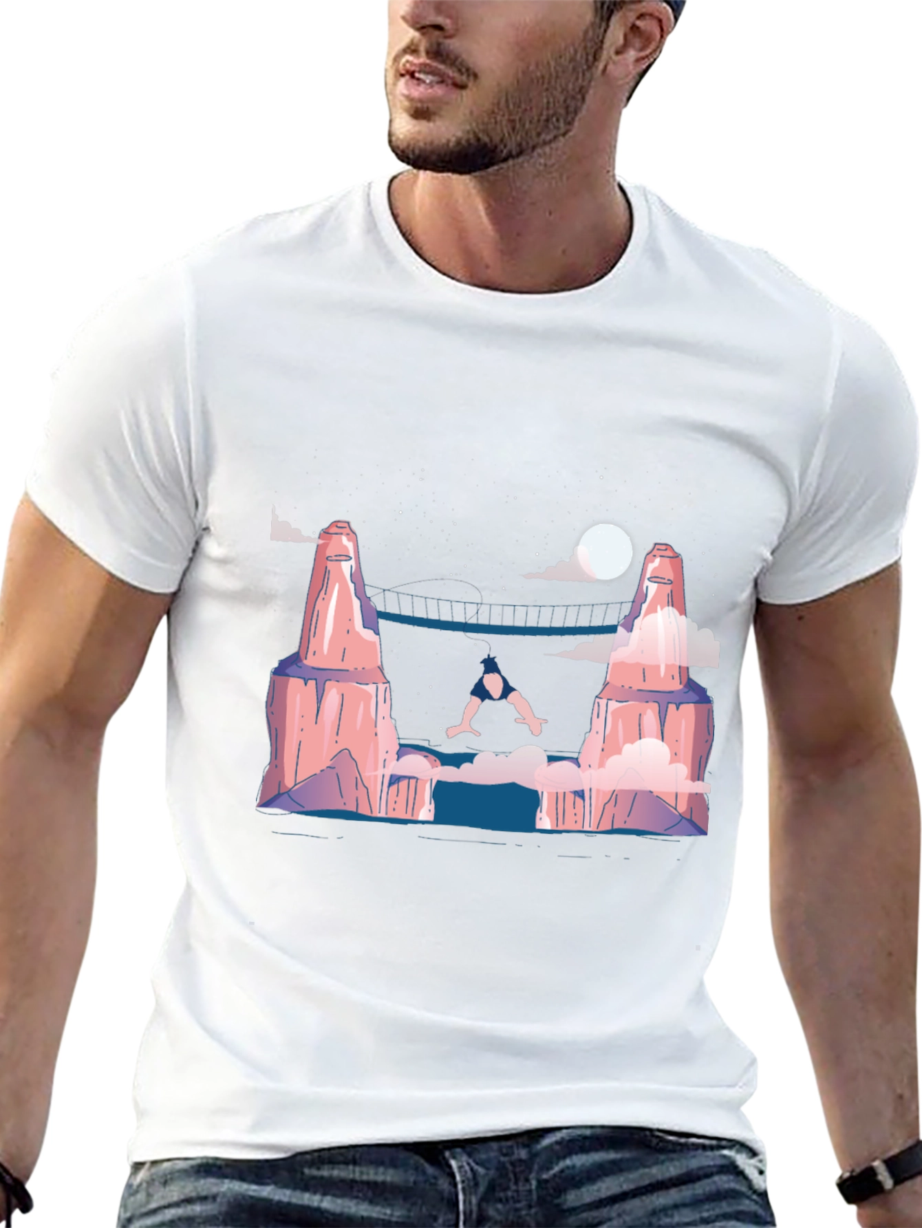 Fantasy Landscape Graphic T-Shirt