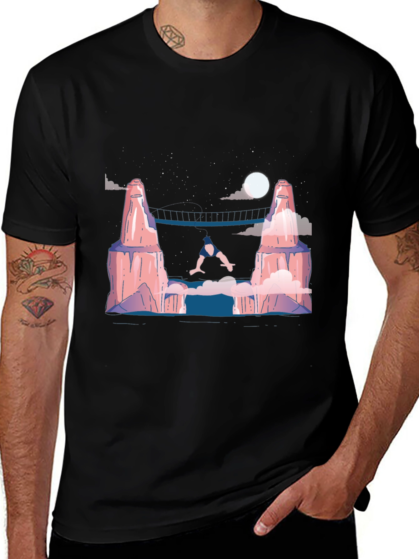 Fantasy Landscape Graphic T-Shirt
