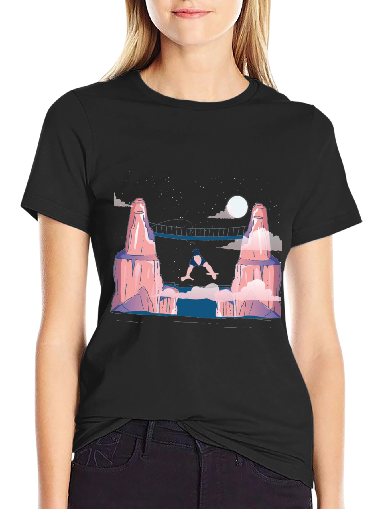 Fantasy Landscape Graphic T-Shirt