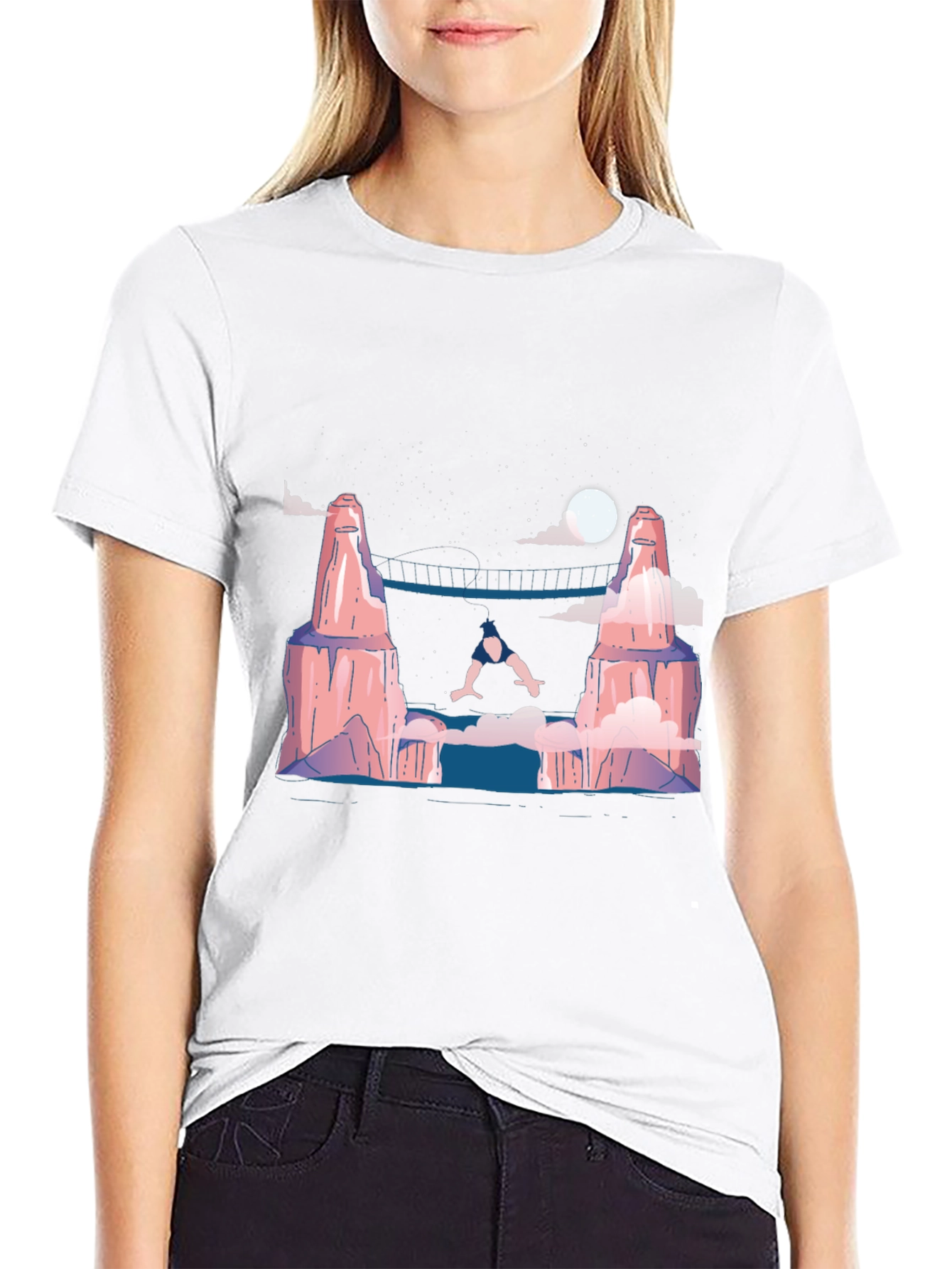 Fantasy Landscape Graphic T-Shirt