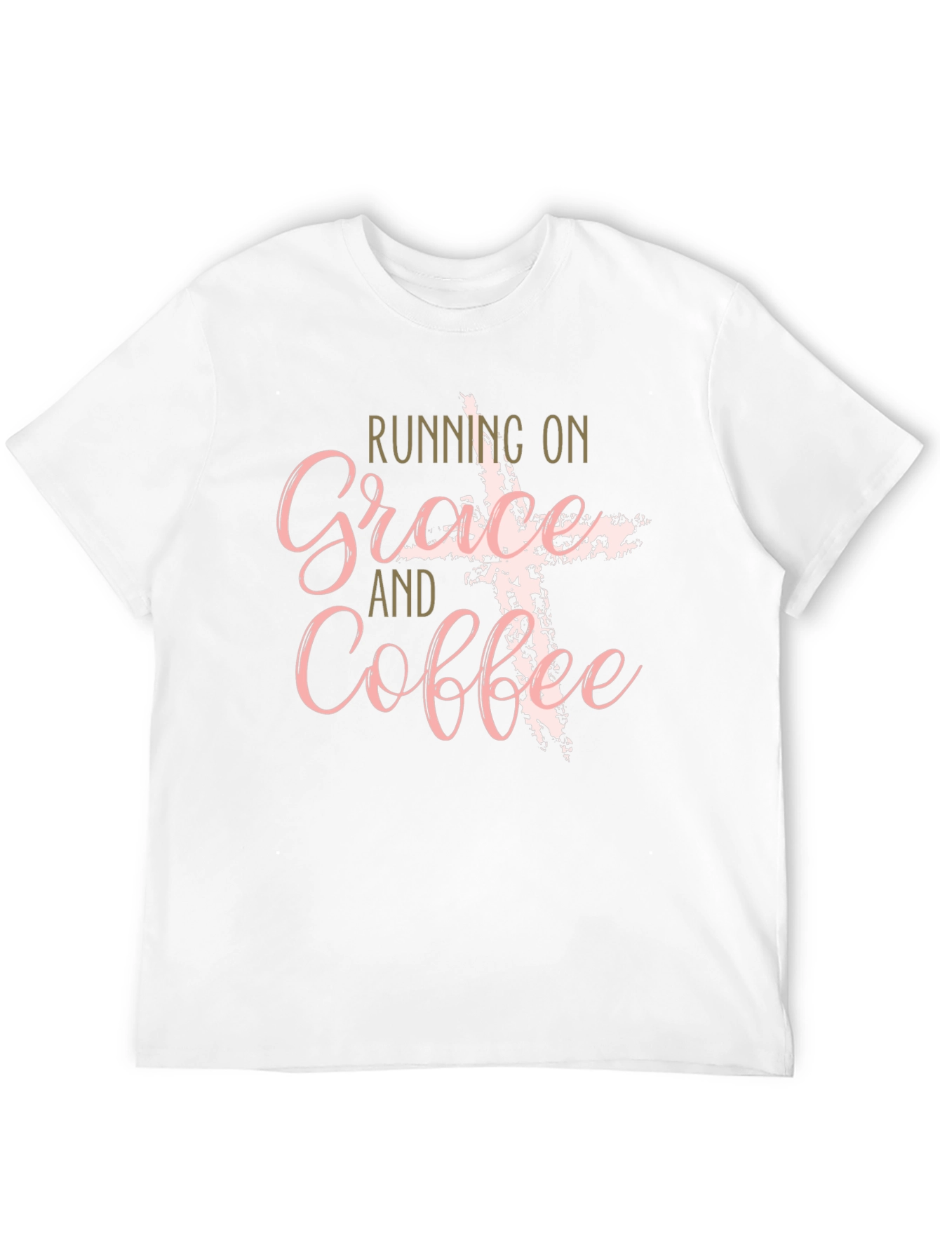 Grace & Coffee T-Shirt - Christian Faith Apparel