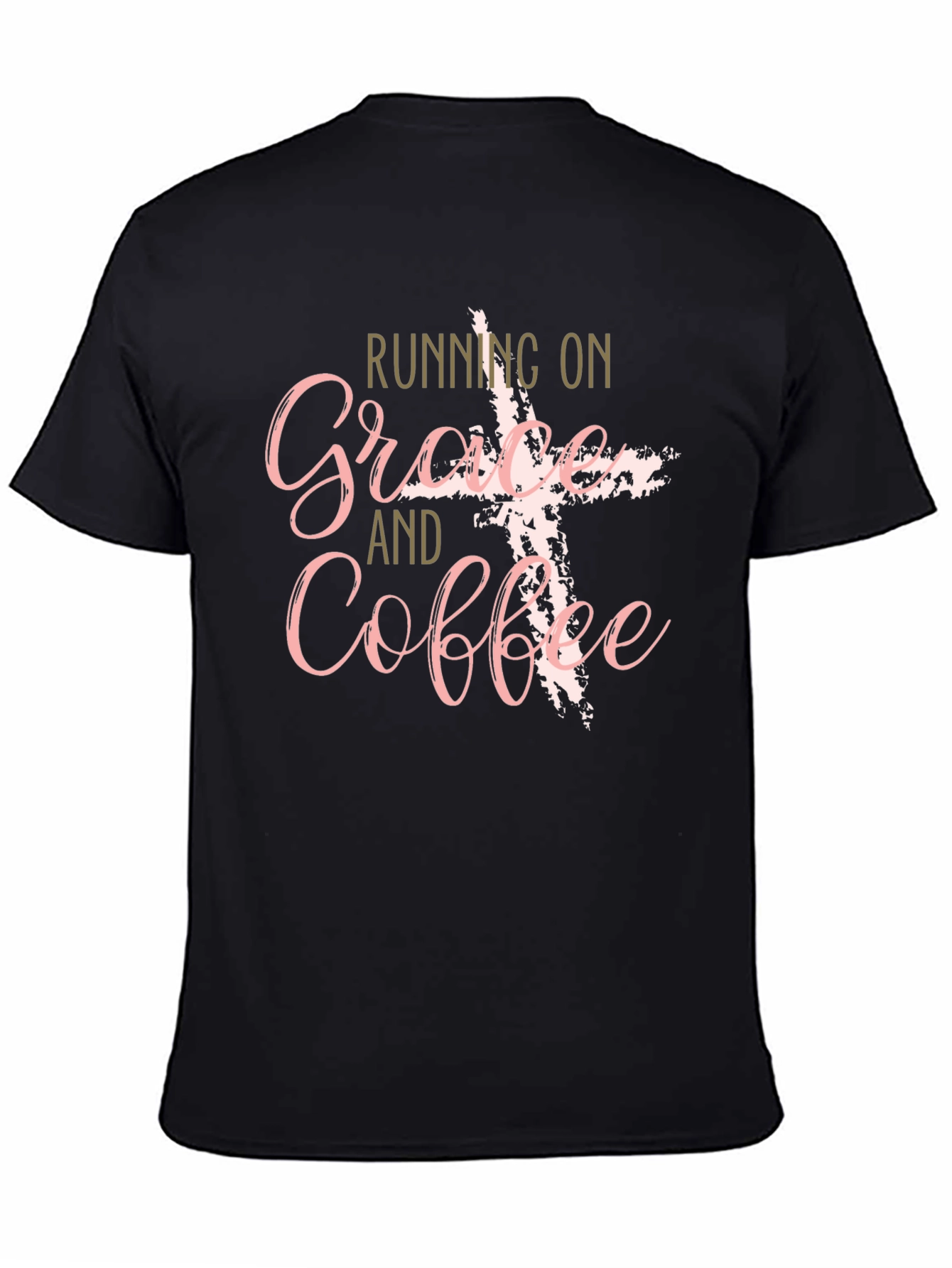 Grace & Coffee T-Shirt - Christian Faith Apparel