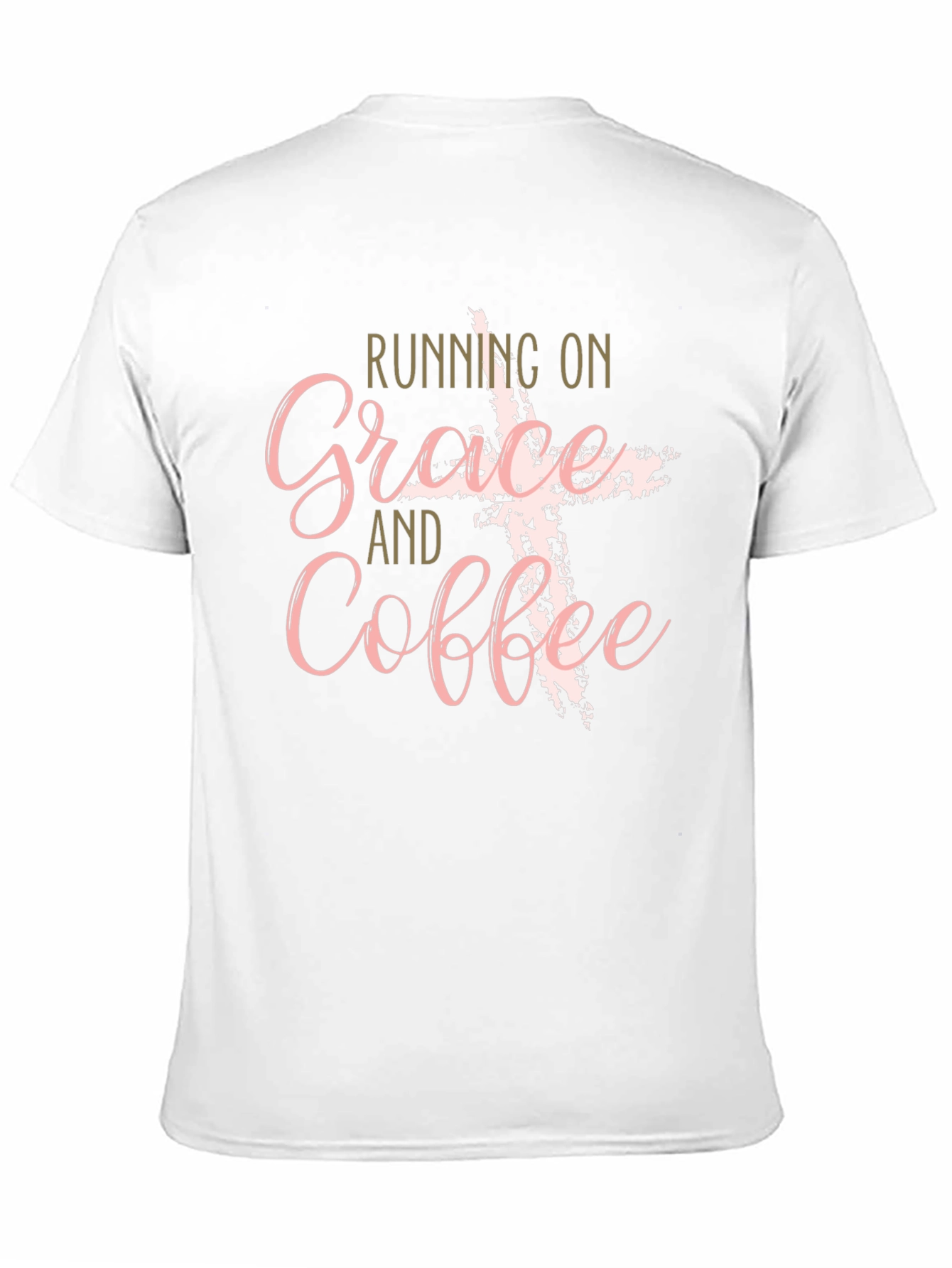 Grace & Coffee T-Shirt - Christian Faith Apparel