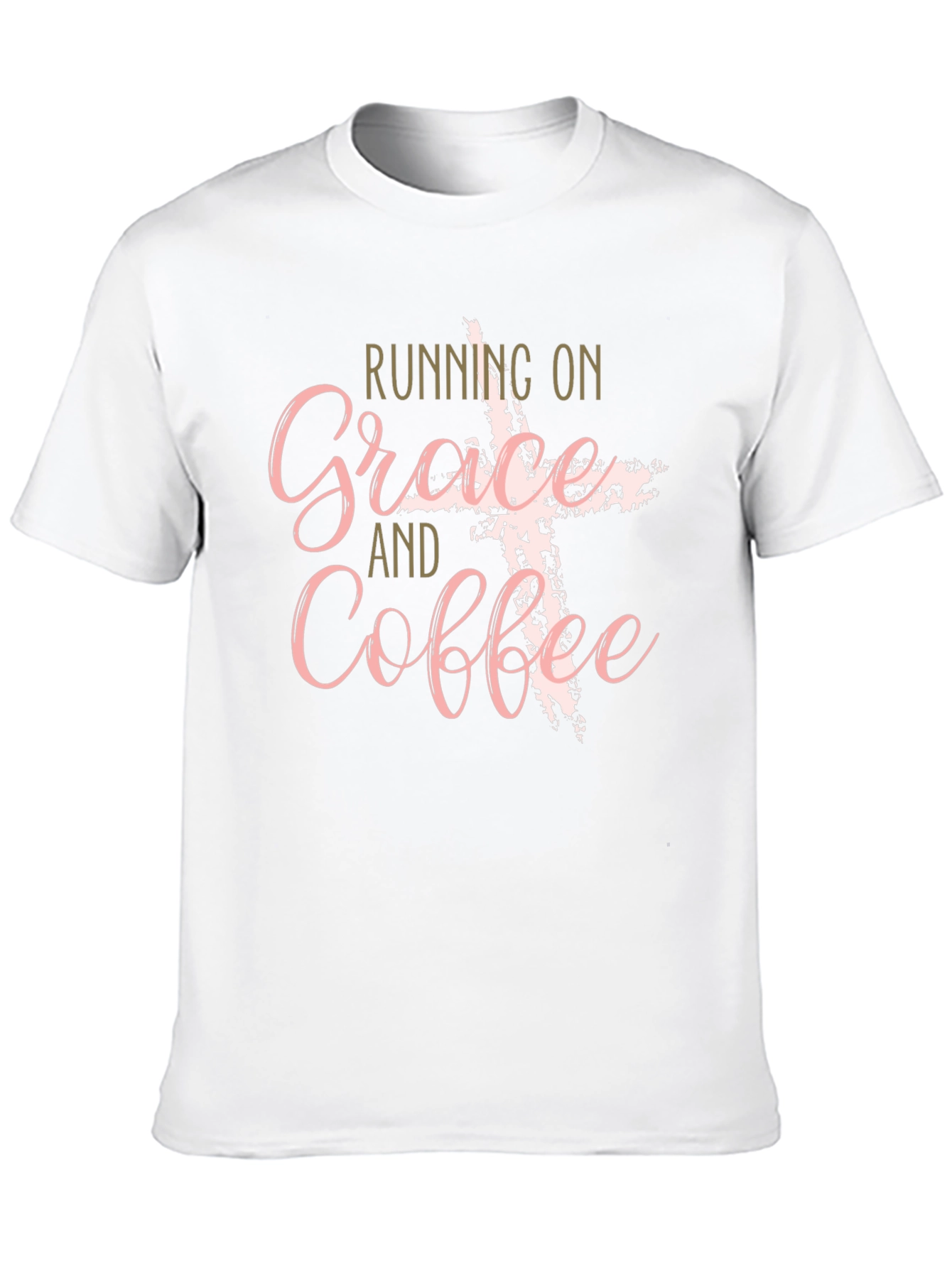 Grace & Coffee T-Shirt - Christian Faith Apparel