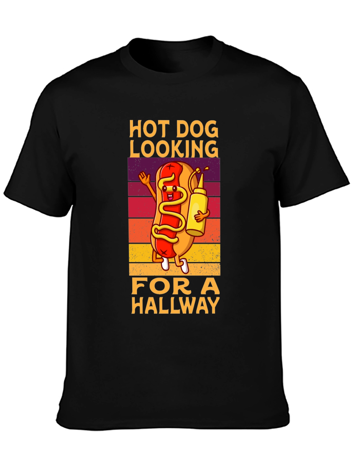 Hot Dog Looking for a Hallway T-Shirt