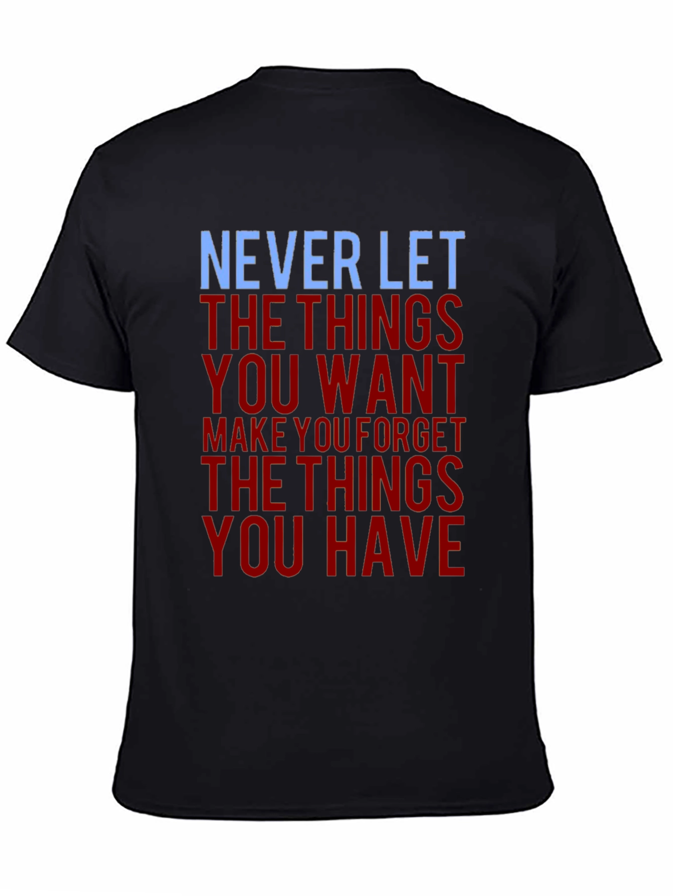 Inspirational Graphic Print Mens T-Shirt
