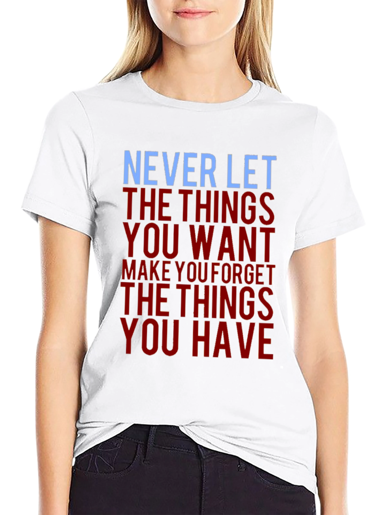 Inspirational Graphic Print Mens T-Shirt