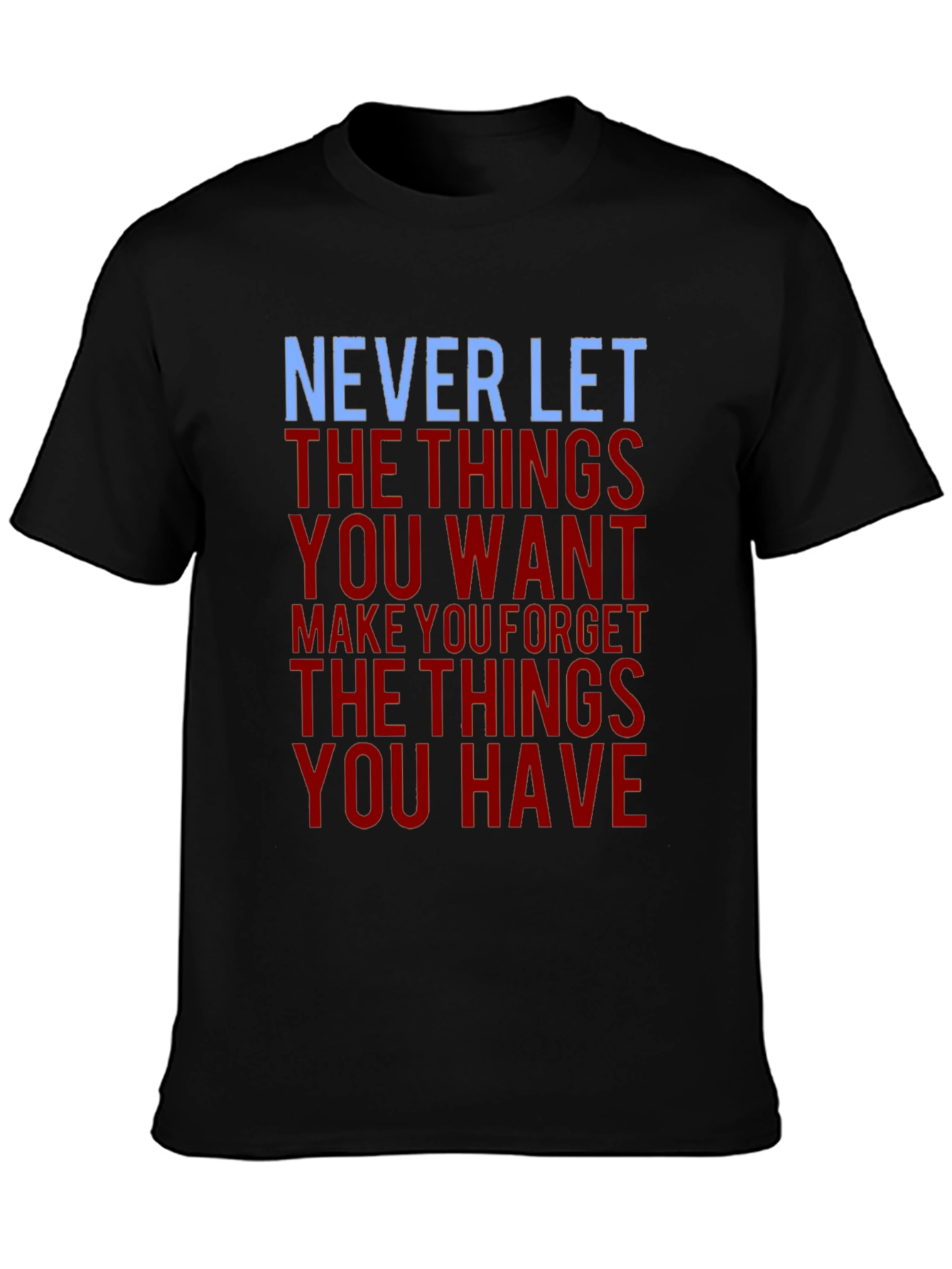Inspirational Graphic Print Mens T-Shirt